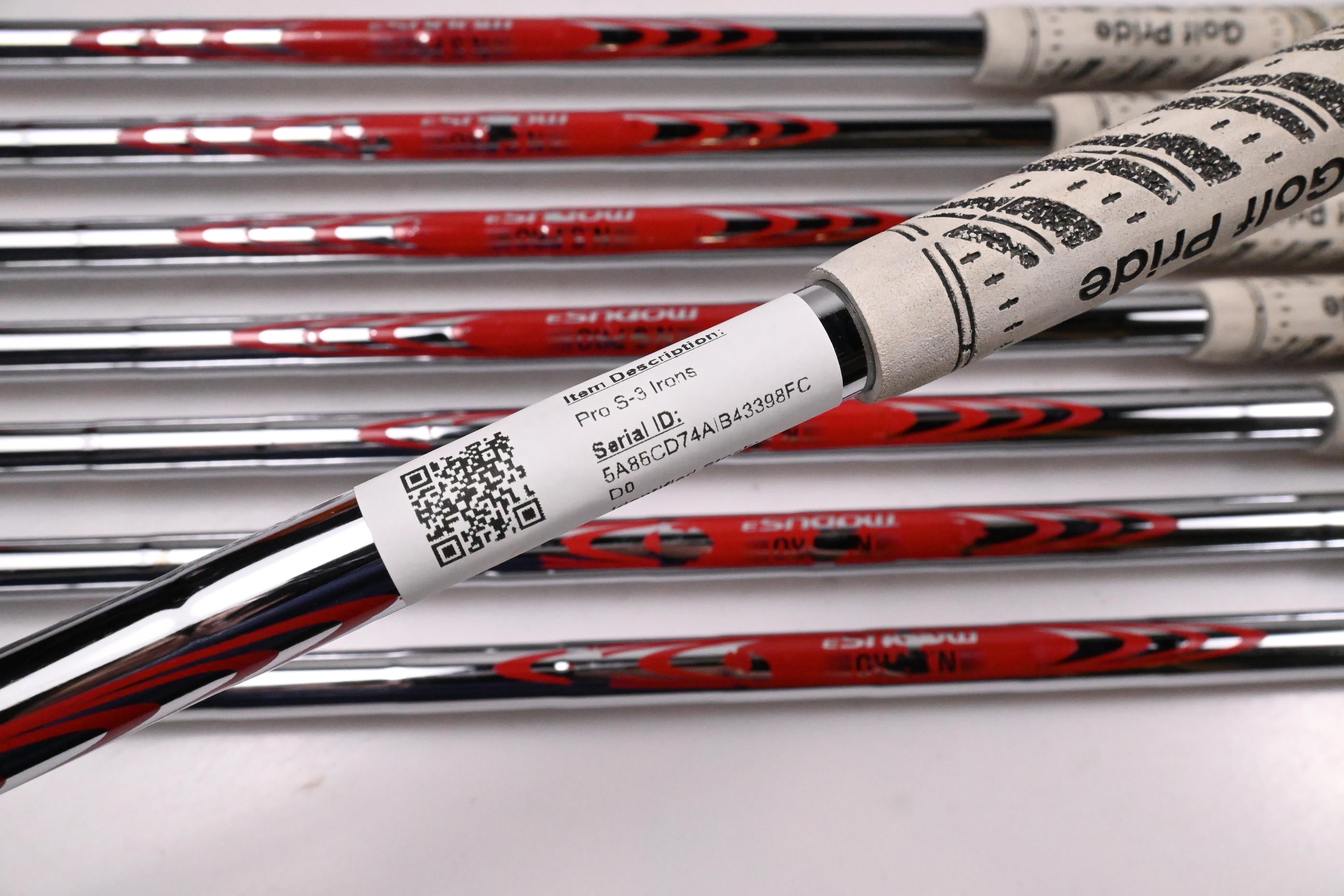 Mizuno Pro S-3 Irons / 3-PW / X-Flex N.S.Pro Modus³ Tour 120 Shafts