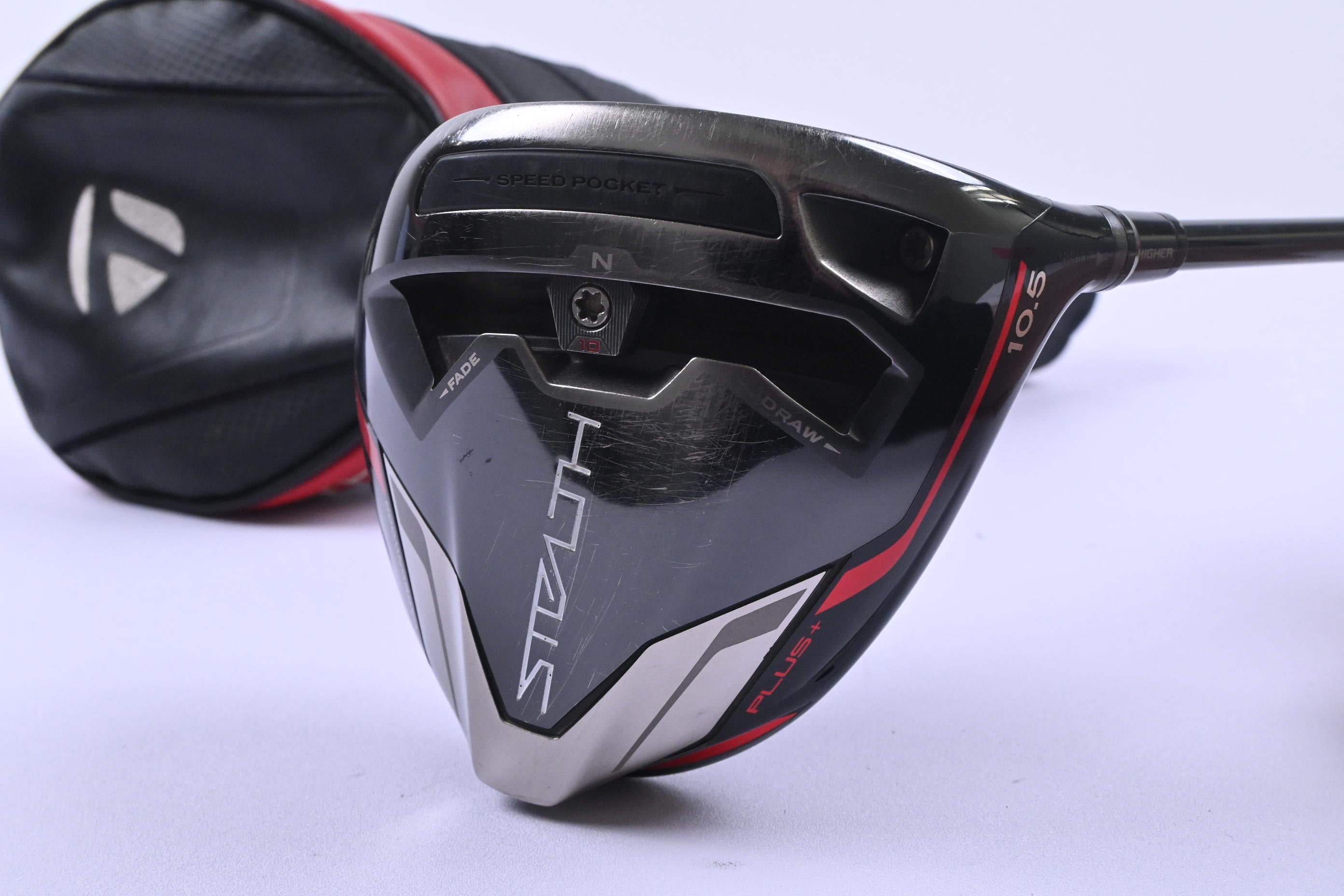 Taylormade Stealth Plus Driver / 10.5 Degree / Stiff Flex HZRDUS Smoke RDX 60