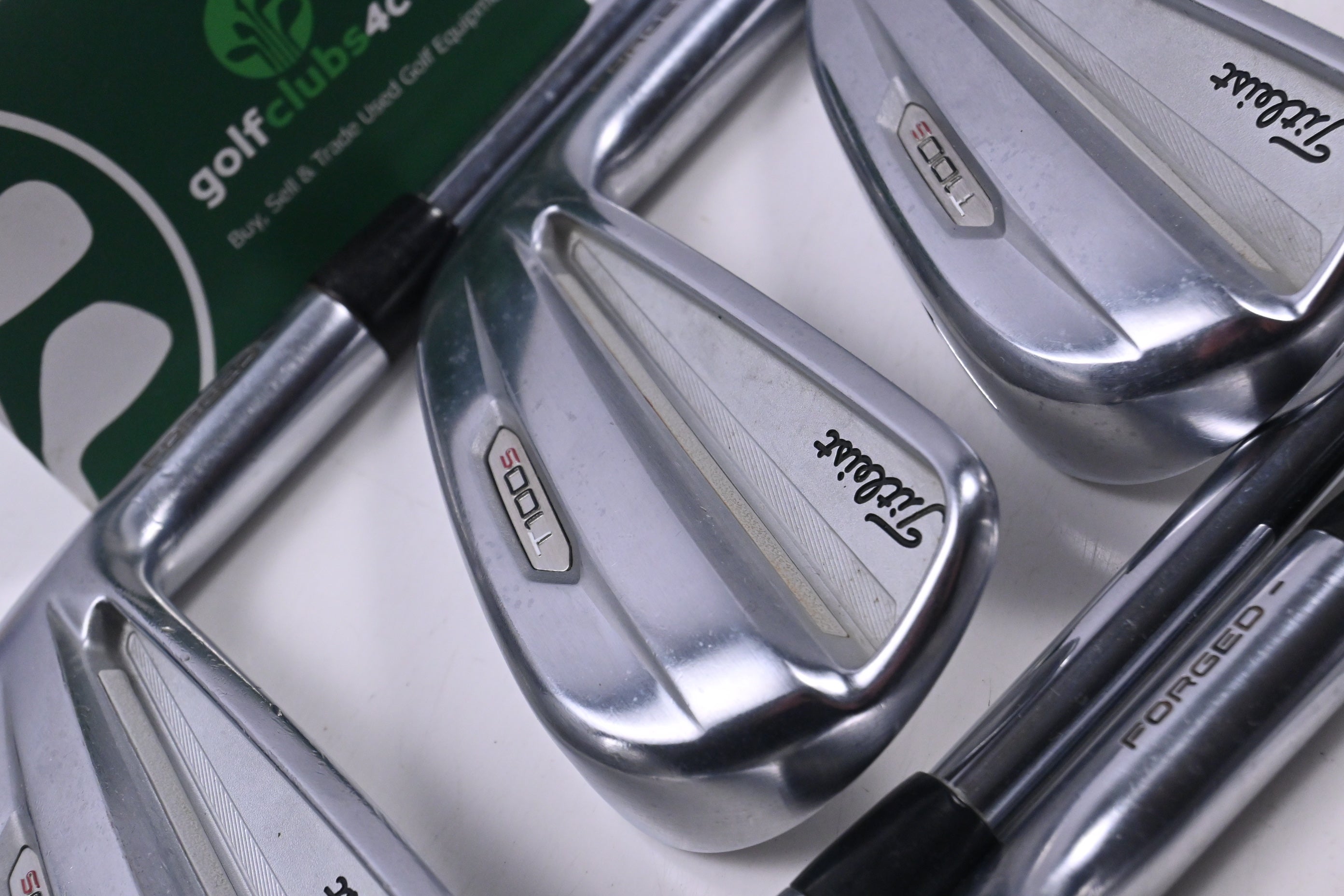 Titleist T100.S 2021 Irons / 5-PW / Regular Flex AMT Black R300 Shafts