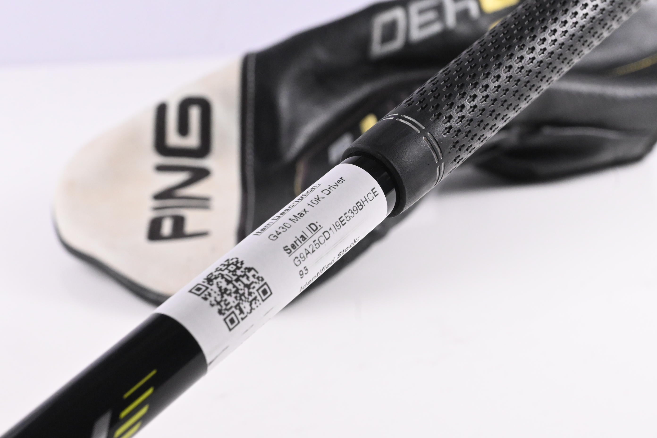 Ping G430 Max 10K Driver / 10.5 Degree / Stiff Flex Ping Alta CB Black 55 Shaft