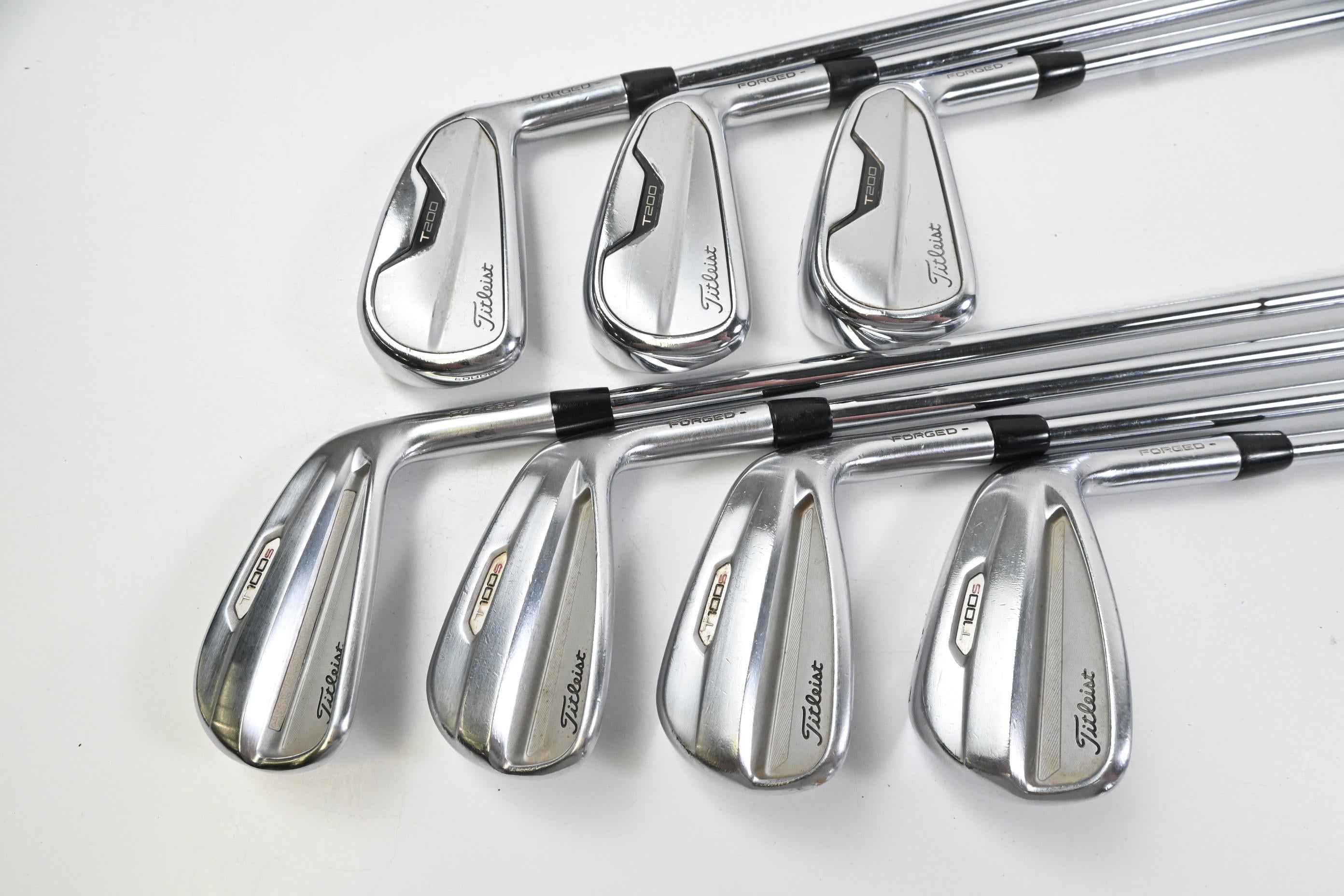 Titleist T100 S 2019 Irons / 4-PW / Stiff Flex N.S.Pro 880 AMC Shafts