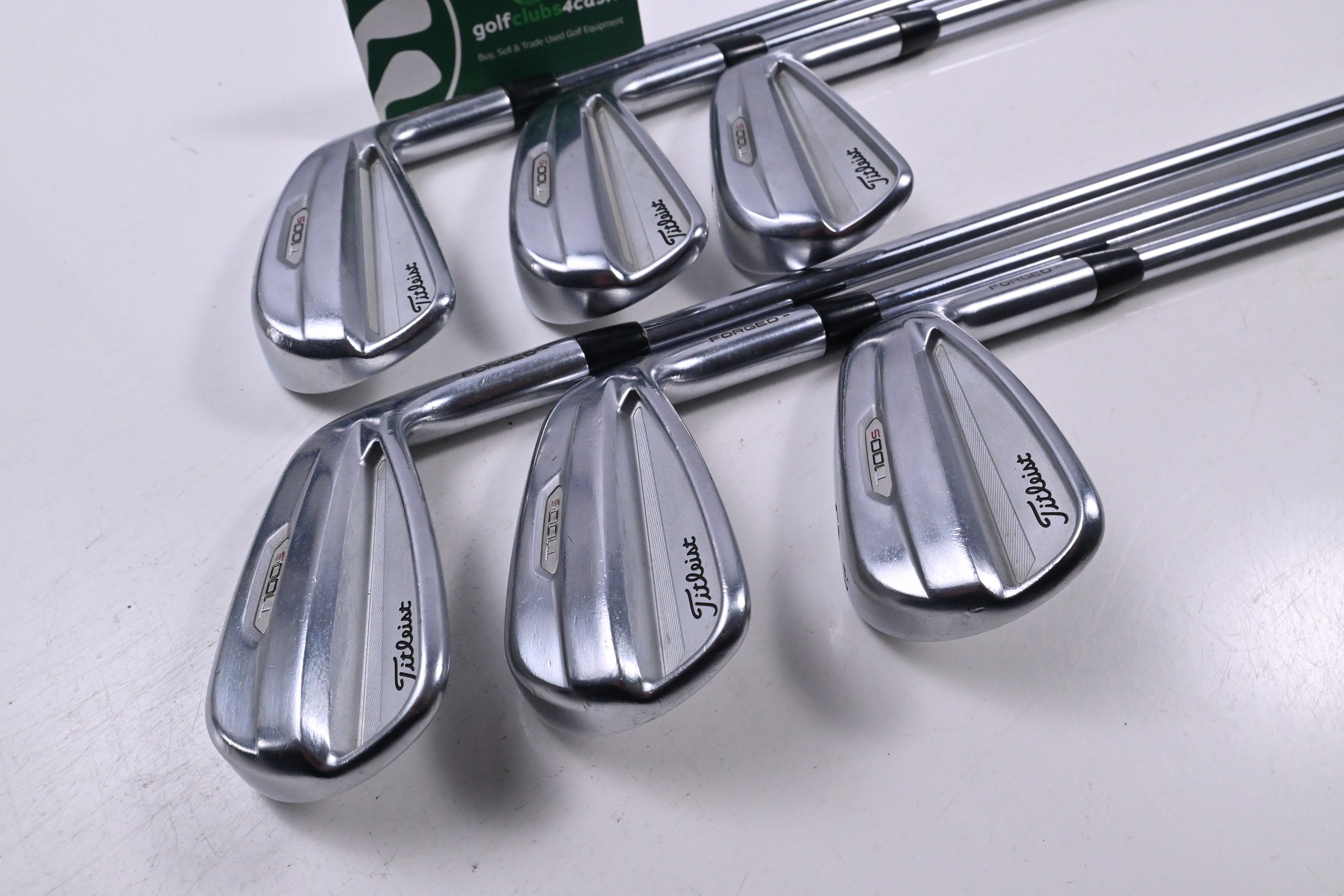 Titleist T100.S 2021 Irons / 5-PW / Regular Flex AMT Black R300 Shafts