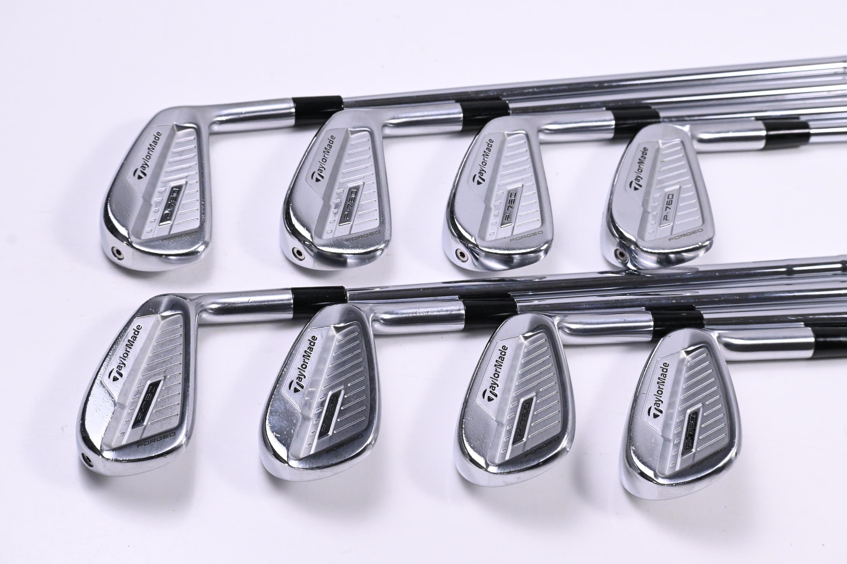 Taylormade P760 Irons / 3-PW / Stiff Flex Dynamic Gold 105 S300 Shafts