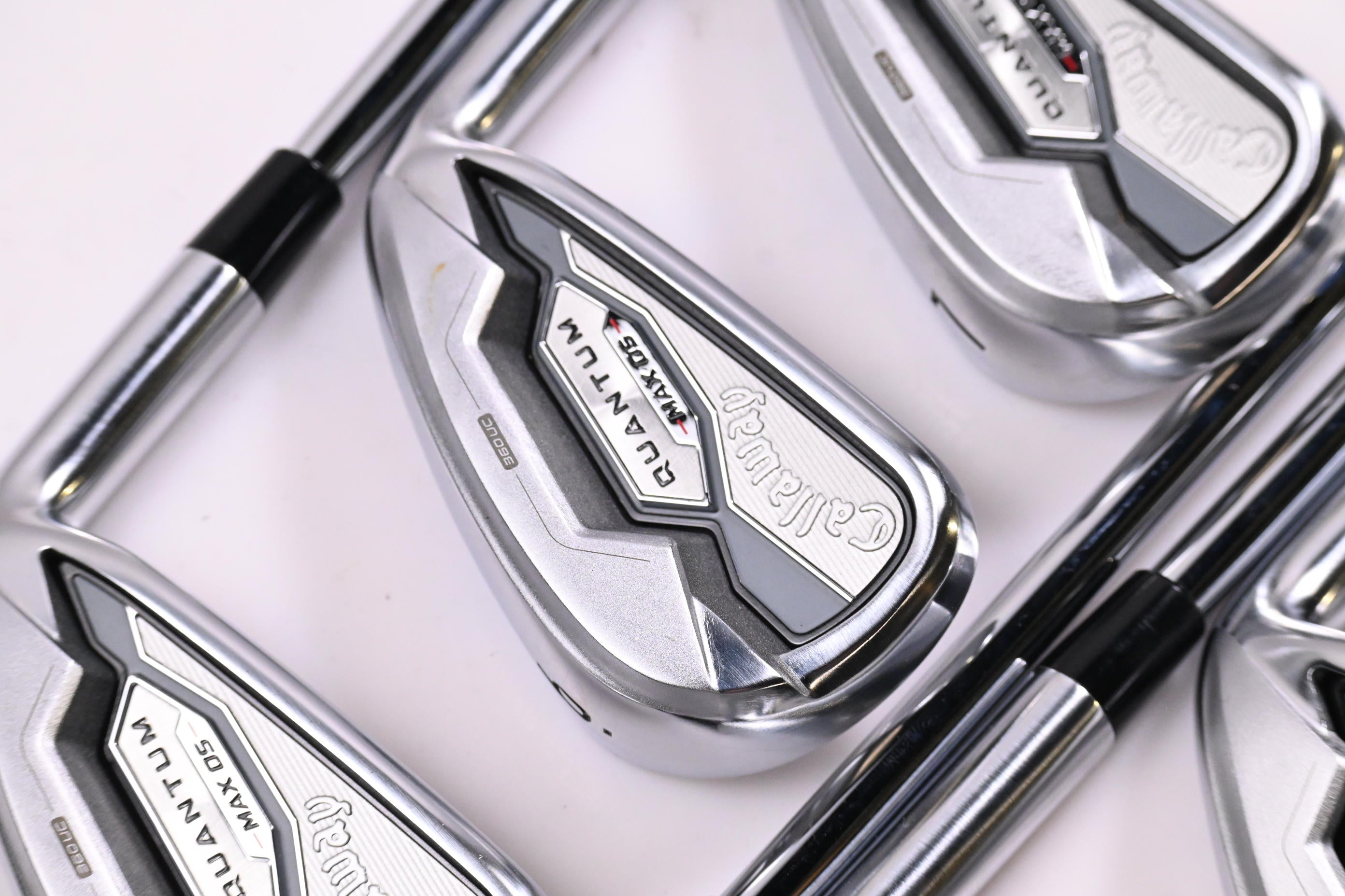 Callaway Quantum Max OS Irons / 5-PW+GW / Regular Flex Elevate 85 Shafts