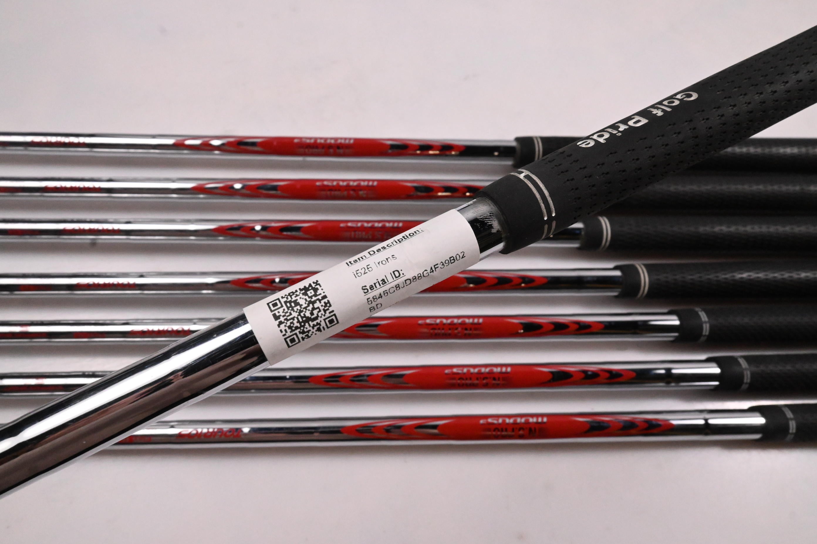 Ping i525 Irons / 3-PW / Blue Dot / Regular Flex NS Pro Modus 3 Tour 105 Shafts
