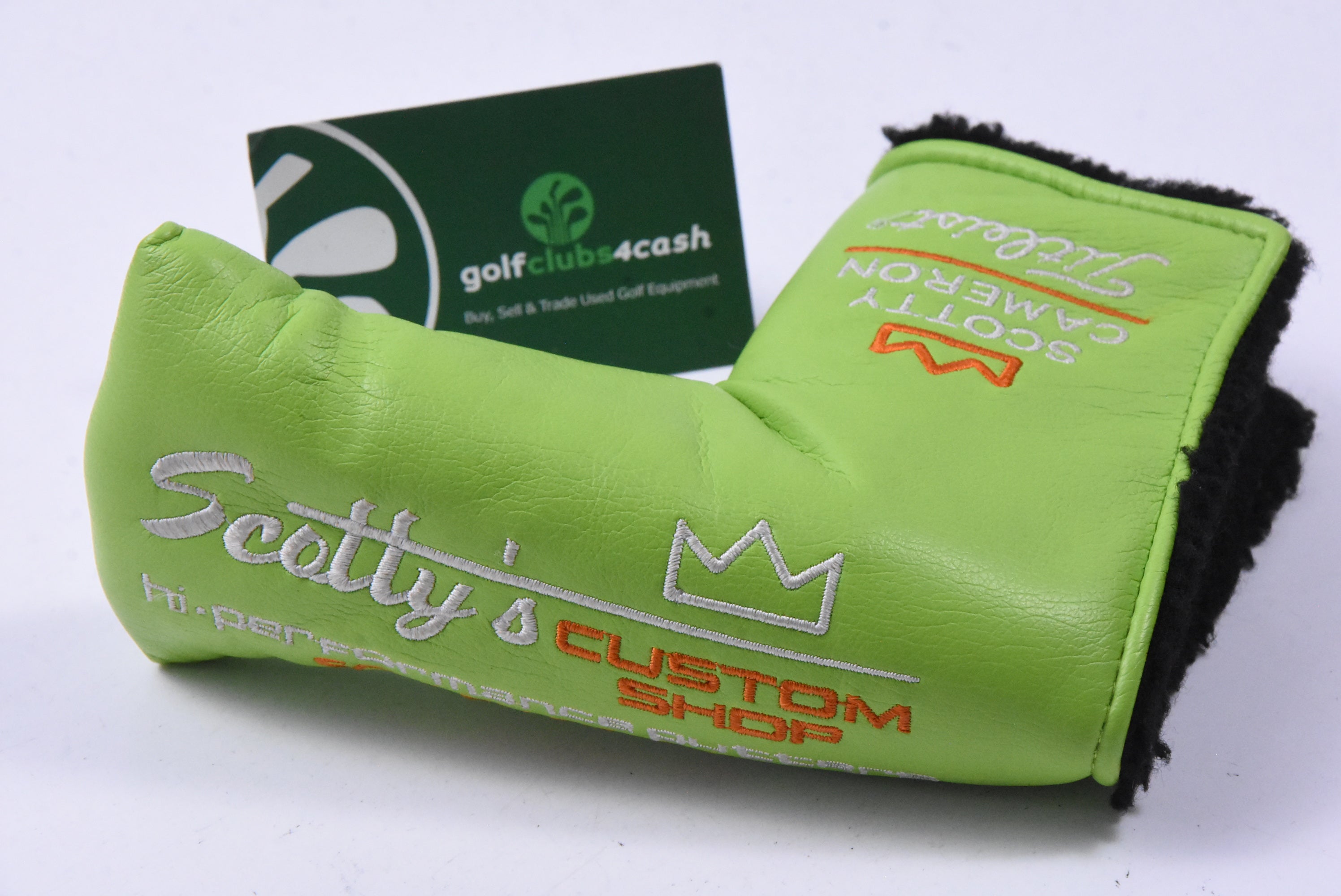 Scotty Cameron 2004 Custom Shop SubLime Putter Headcover / Blade / Lime Green