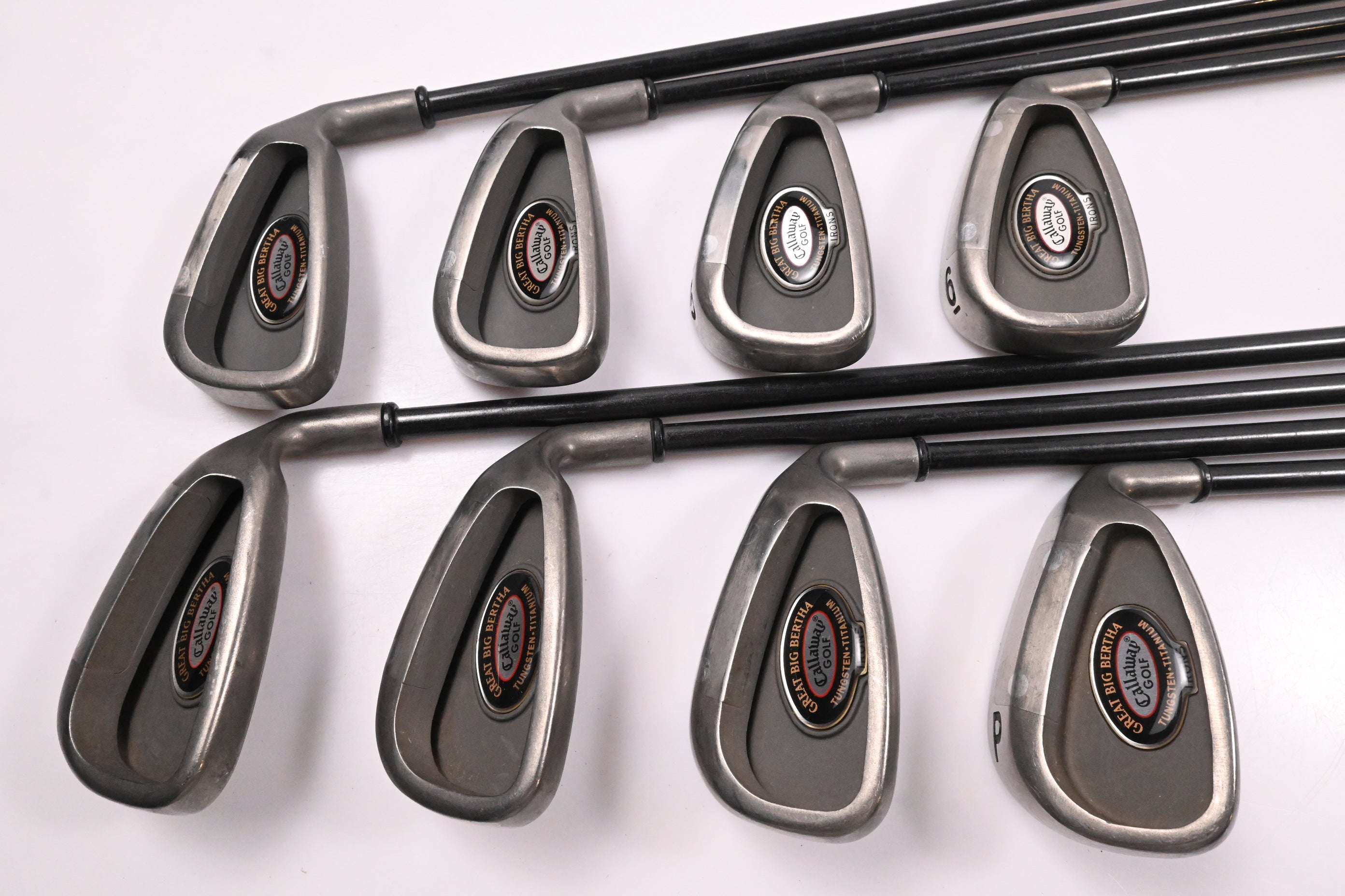 Callaway Big Bertha 1996 Irons / 3-PW / Regular Flex Callaway RCH 96 Shafts