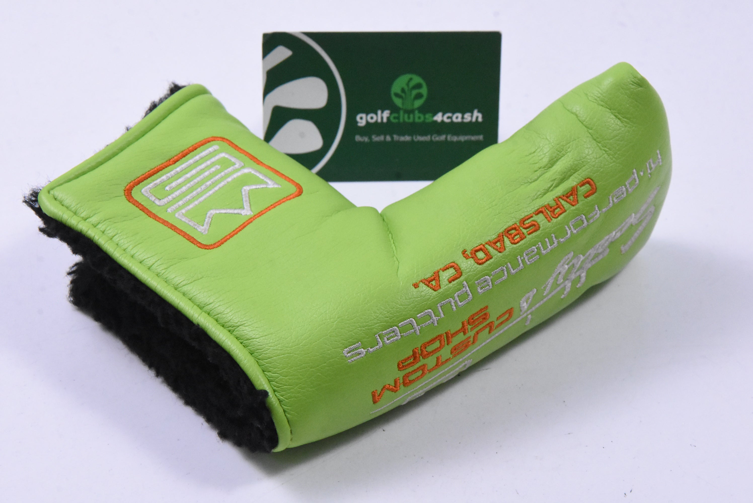 Scotty Cameron 2004 Custom Shop SubLime Putter Headcover / Blade / Lime Green