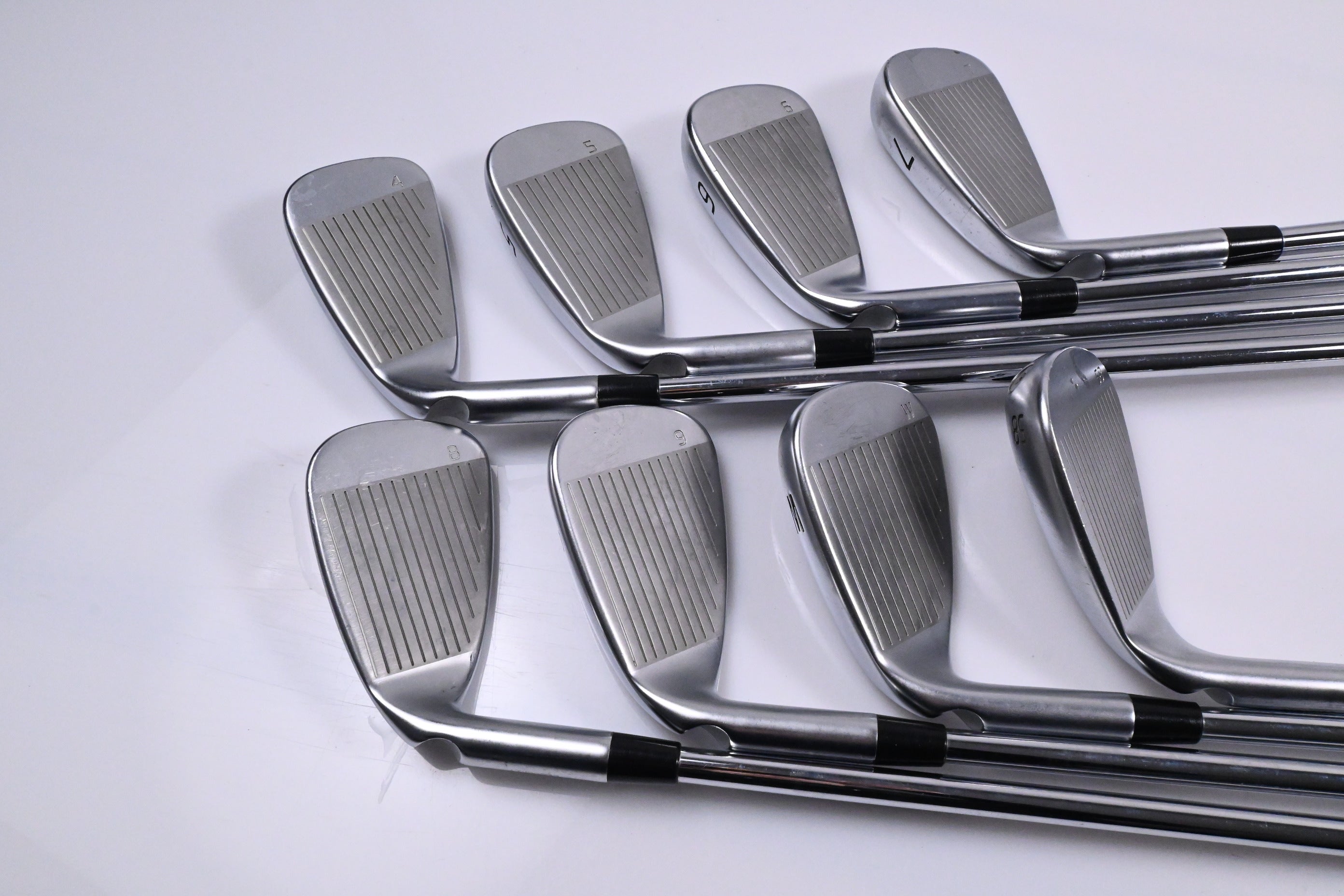 Ping G430 Irons / 4-PW+58 / Blue Dot / Stiff Flex Ping AWT 2.0 Shafts