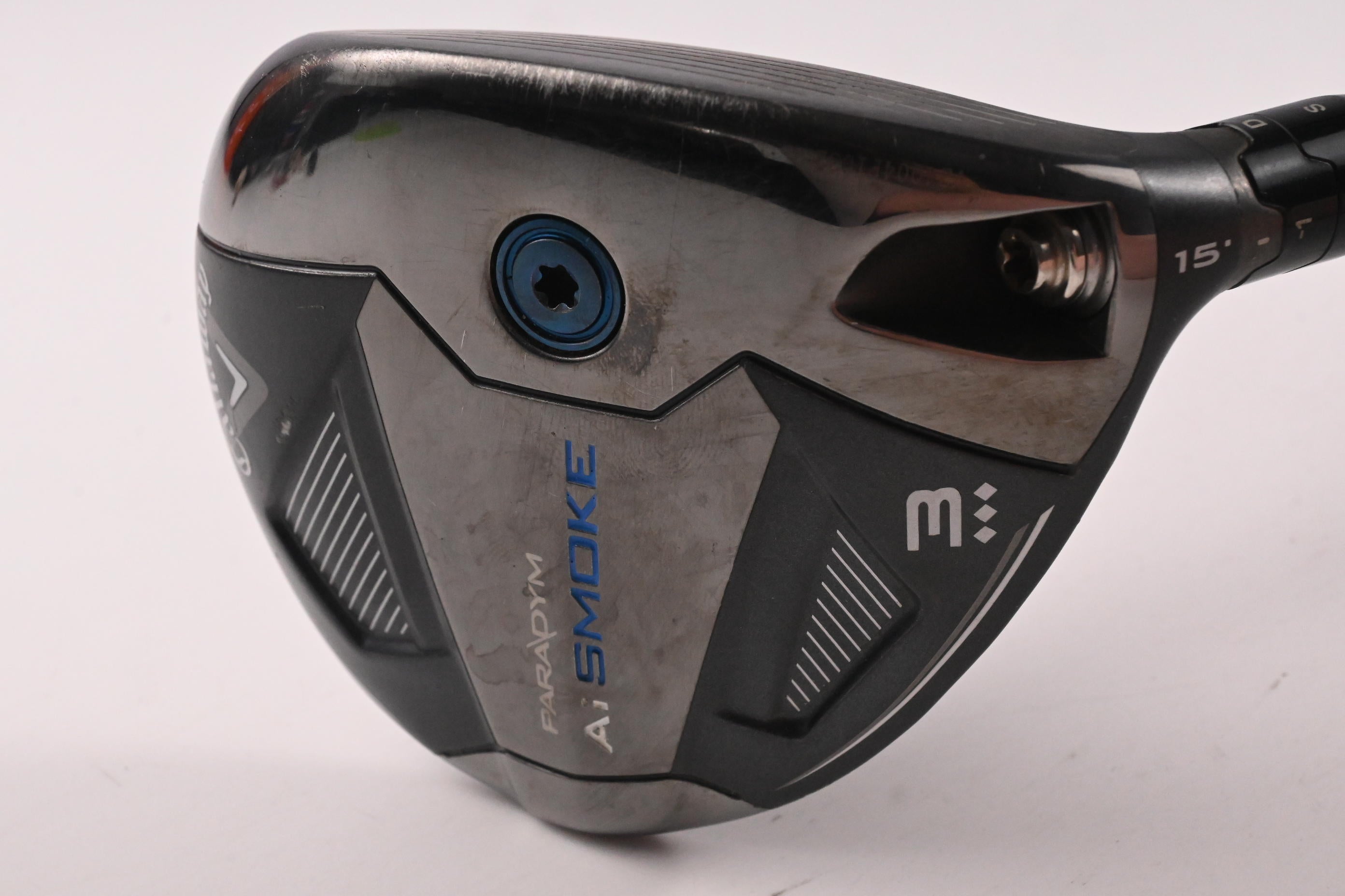 Callaway Paradym Ai Smoke Triple Diamond #3 Wood / 15 Degree / X-Flex TR Blue 6