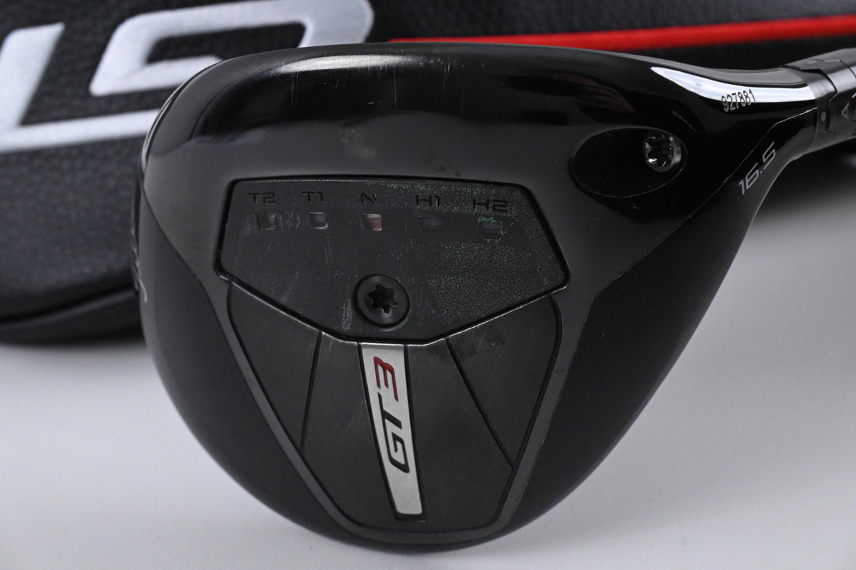 Titleist GT3 #3 Wood / 16.5 Degree / Stiff Flex Tensei 1K Blue 65 Shaft