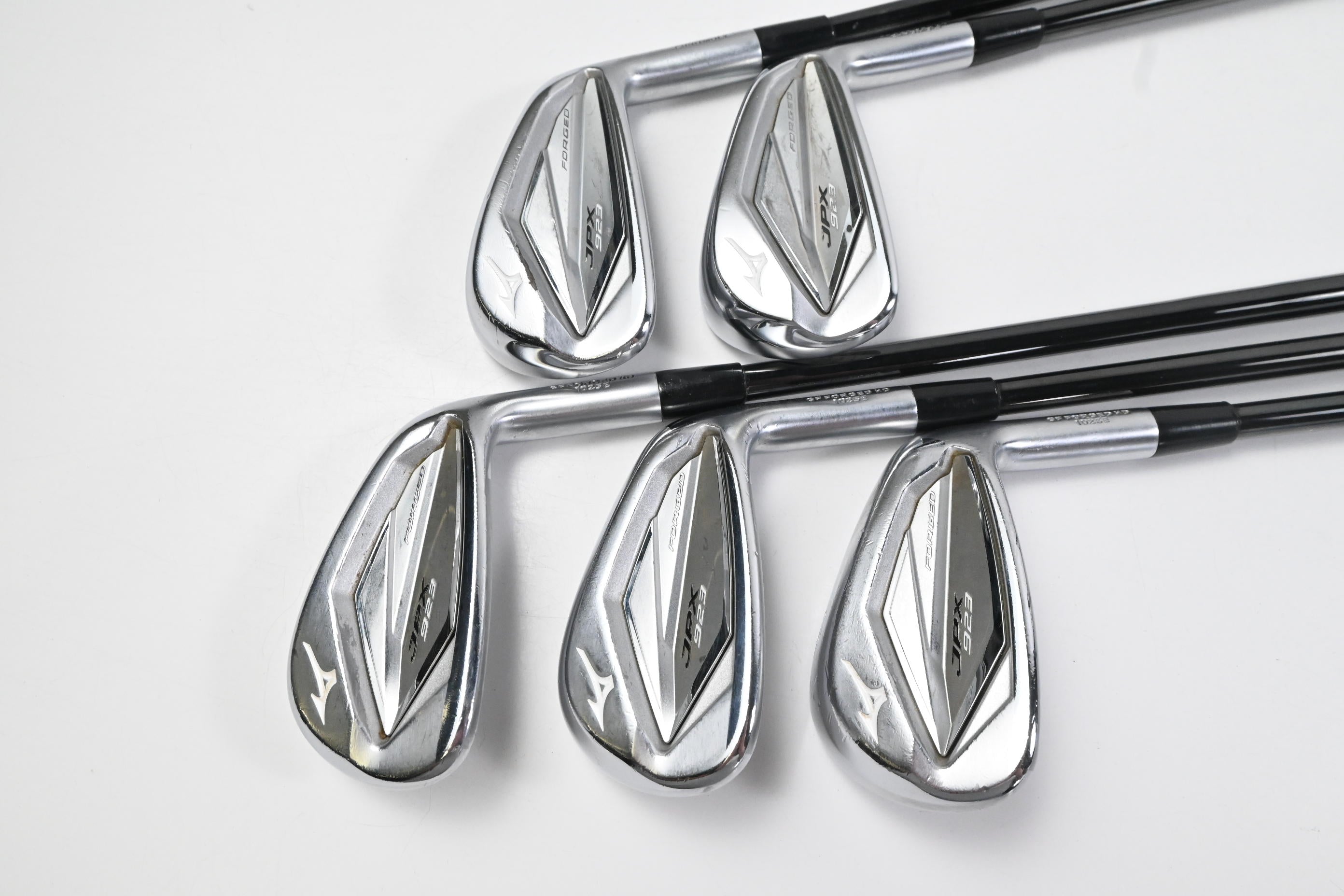 Mizuno JPX 923 Forged Irons / 6-PW / Regular Flex KBS $-Taper Lite 95 Shafts