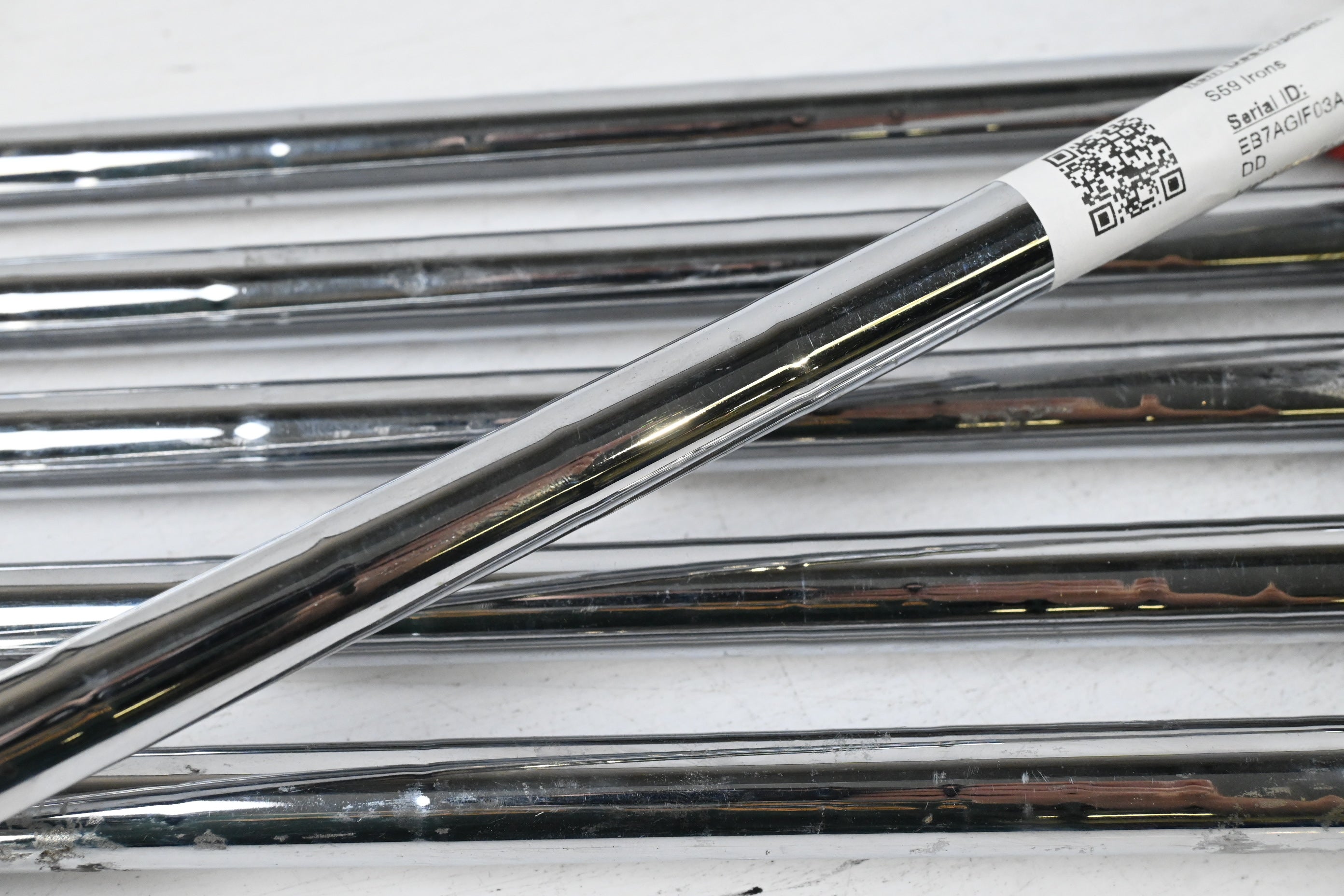 Ping S59 Irons / 5-PW / Orange Dot / Stiff Flex Ping AWT Shafts