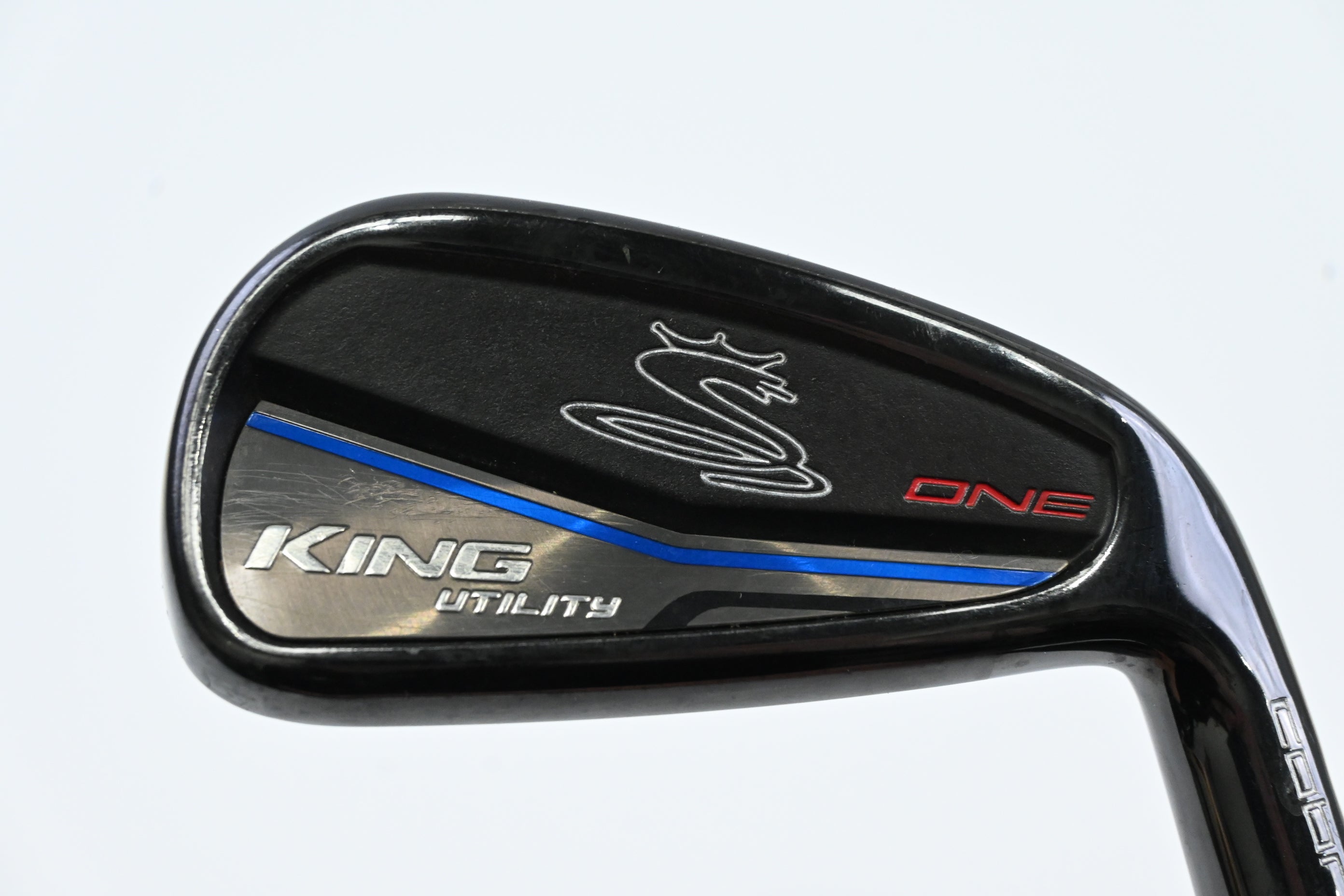 Cobra King Black Utility #5 Iron / 24-27 Degree / Senior Flex Cobra Ultralite 45