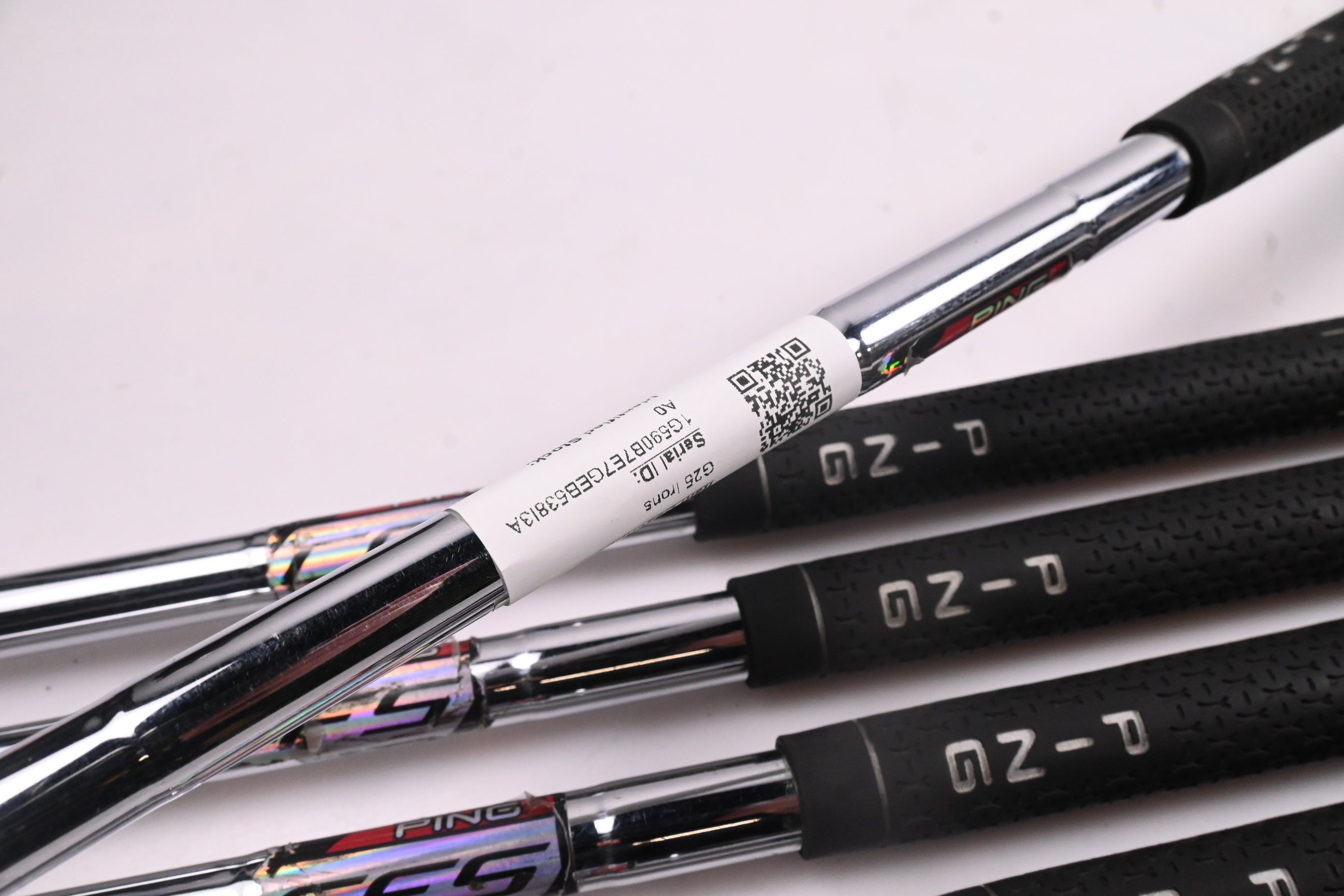 Ping G25 Irons / 6-PW+SW / Black Dot / Regular Flex Ping CFS Shafts
