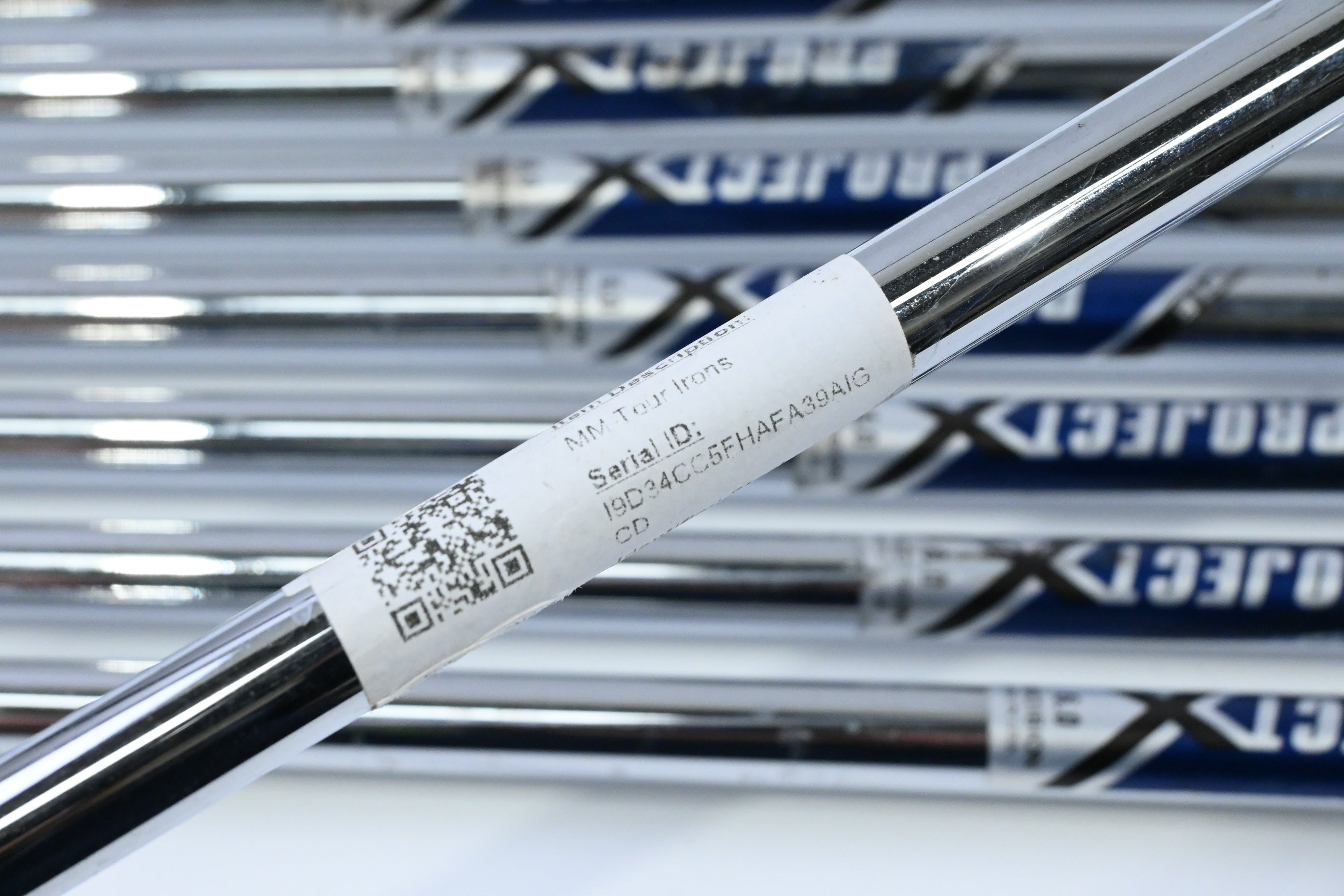 John Letters MM Tour Irons / 3-PW / Stiff Flex Project X Rifle Shafts