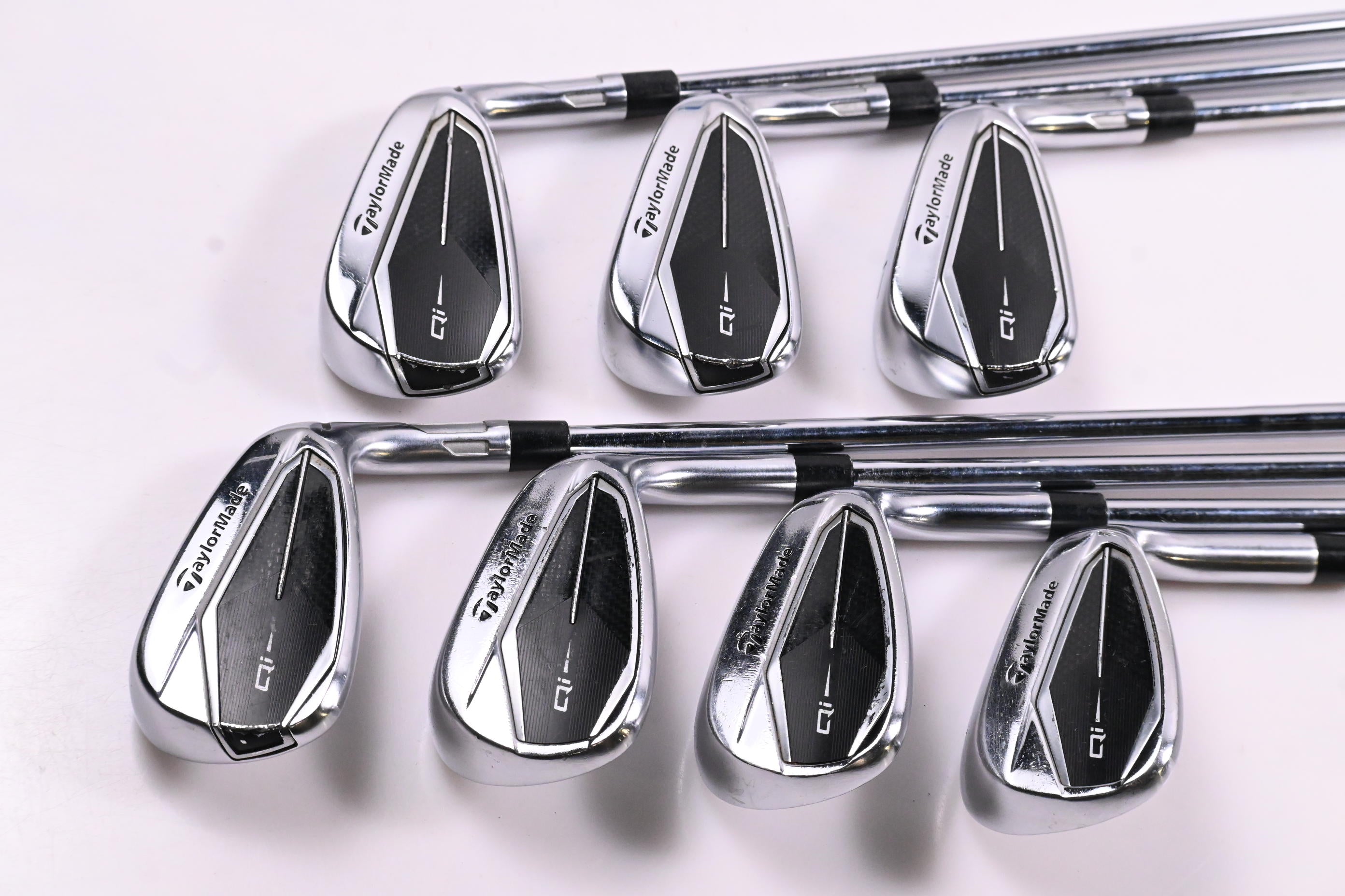 Taylormade Qi Irons / 5-PW+GW / Stiff Flex KBS MAX MT 85 Shafts