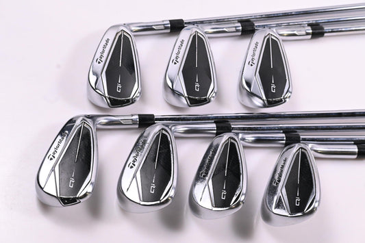 Taylormade Qi Irons / 5-PW+GW / Stiff Flex KBS MAX MT 85 Shafts