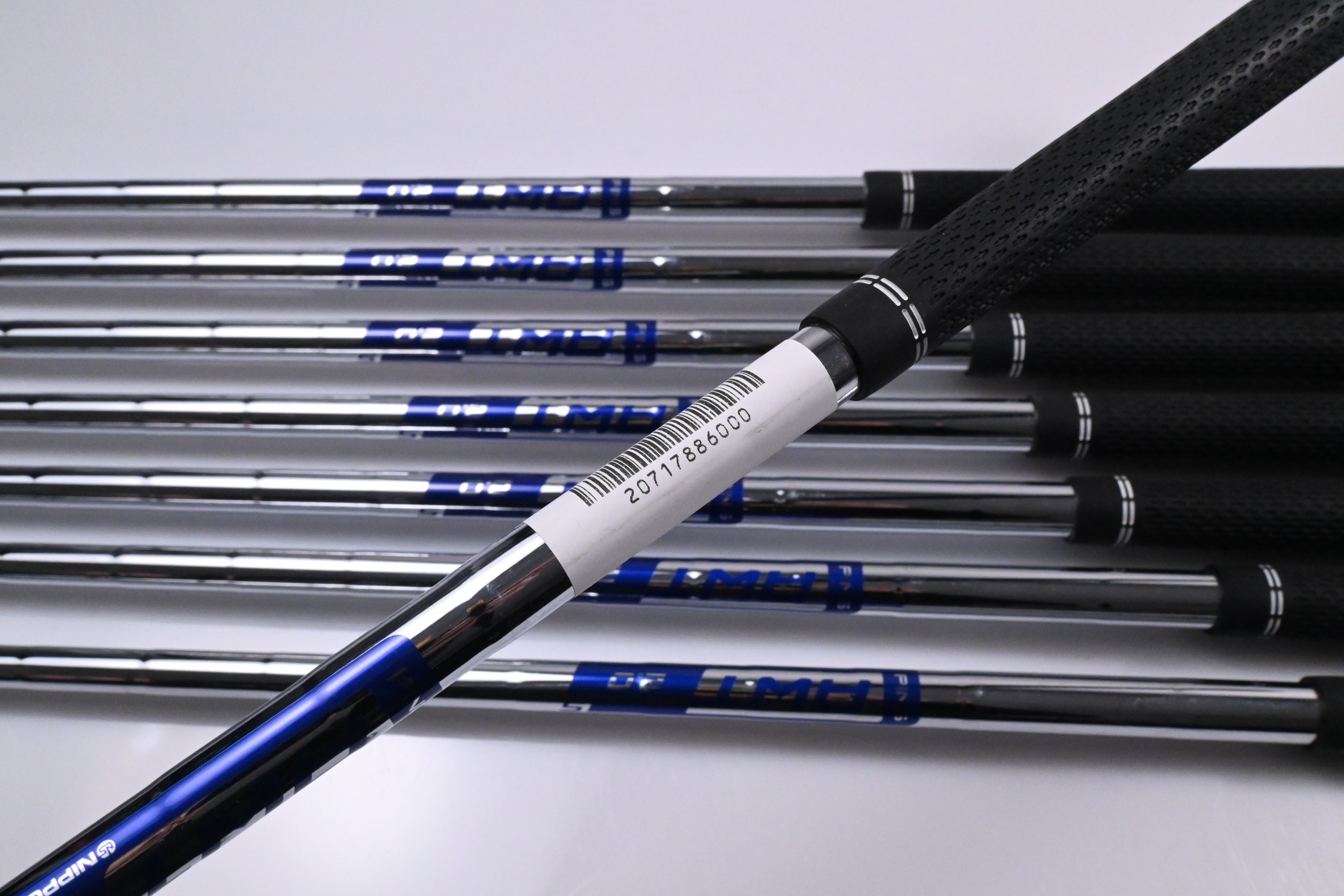 Ping G430 Irons / 4-PW+58 / Blue Dot / Stiff Flex Ping AWT 2.0 Shafts