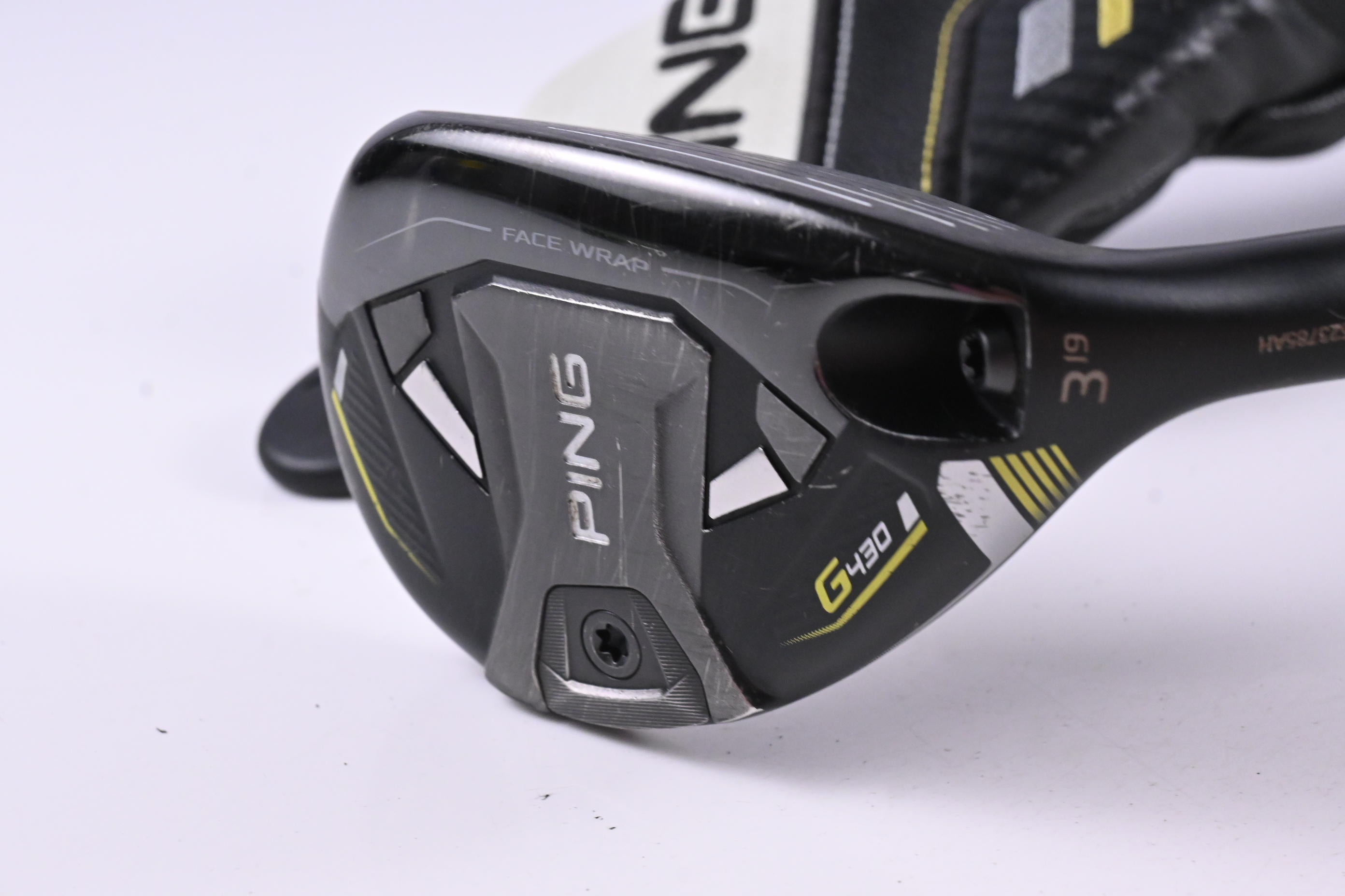 Ping G430 #3 Hybrid / 19 Degree / Stiff Flex Ping Alta CB Black 70 Shaft