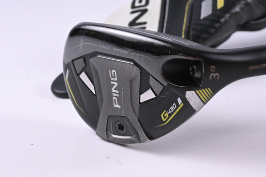 Ping G430 #3 Hybrid / 19 Degree / Stiff Flex Ping Alta CB Black 70 Shaft