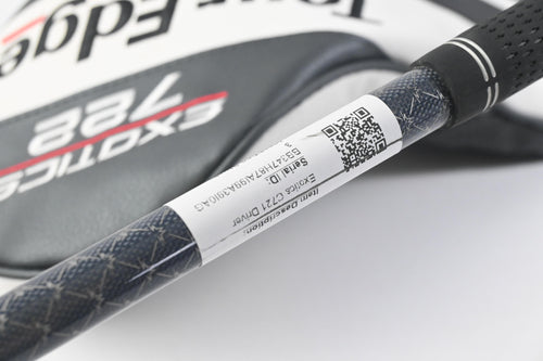 Tour Edge Exotics C721 Driver / 10.5 Degree / Regular Flex Tensei AV Blue 65