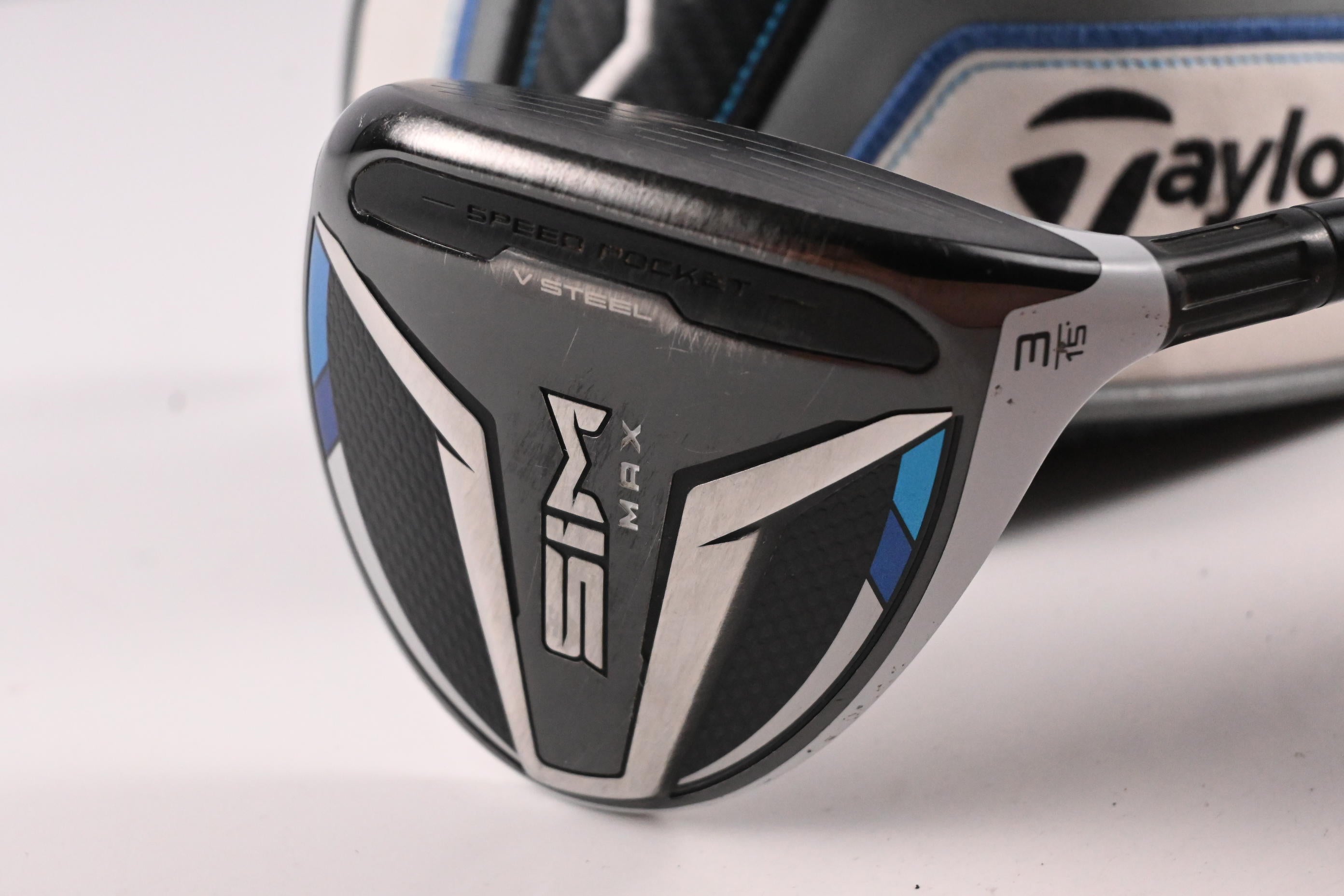 Taylormade SIM Max #3 Wood / 15 Degree / Regular Flex Fujikura Ventus Blue 5