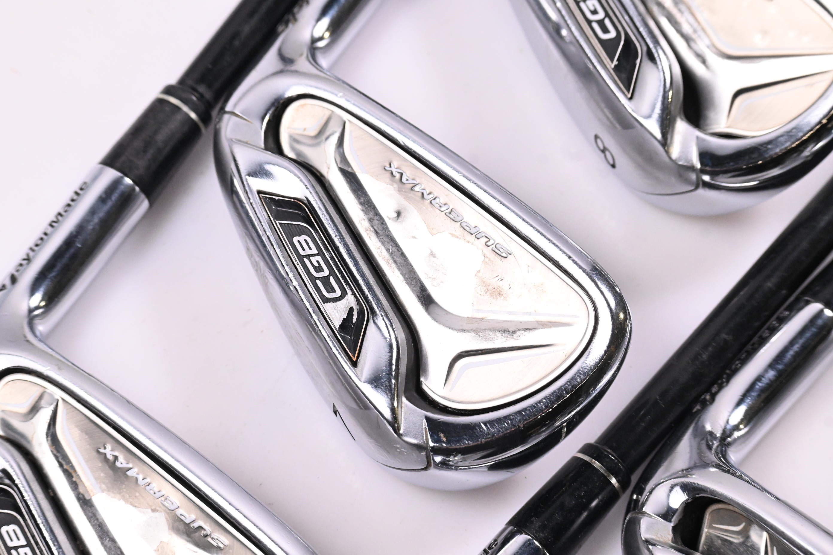 Taylormade Supermax CGB Irons / 6-PW+SW / Regular Flex Fujikura Motore 55 Shafts