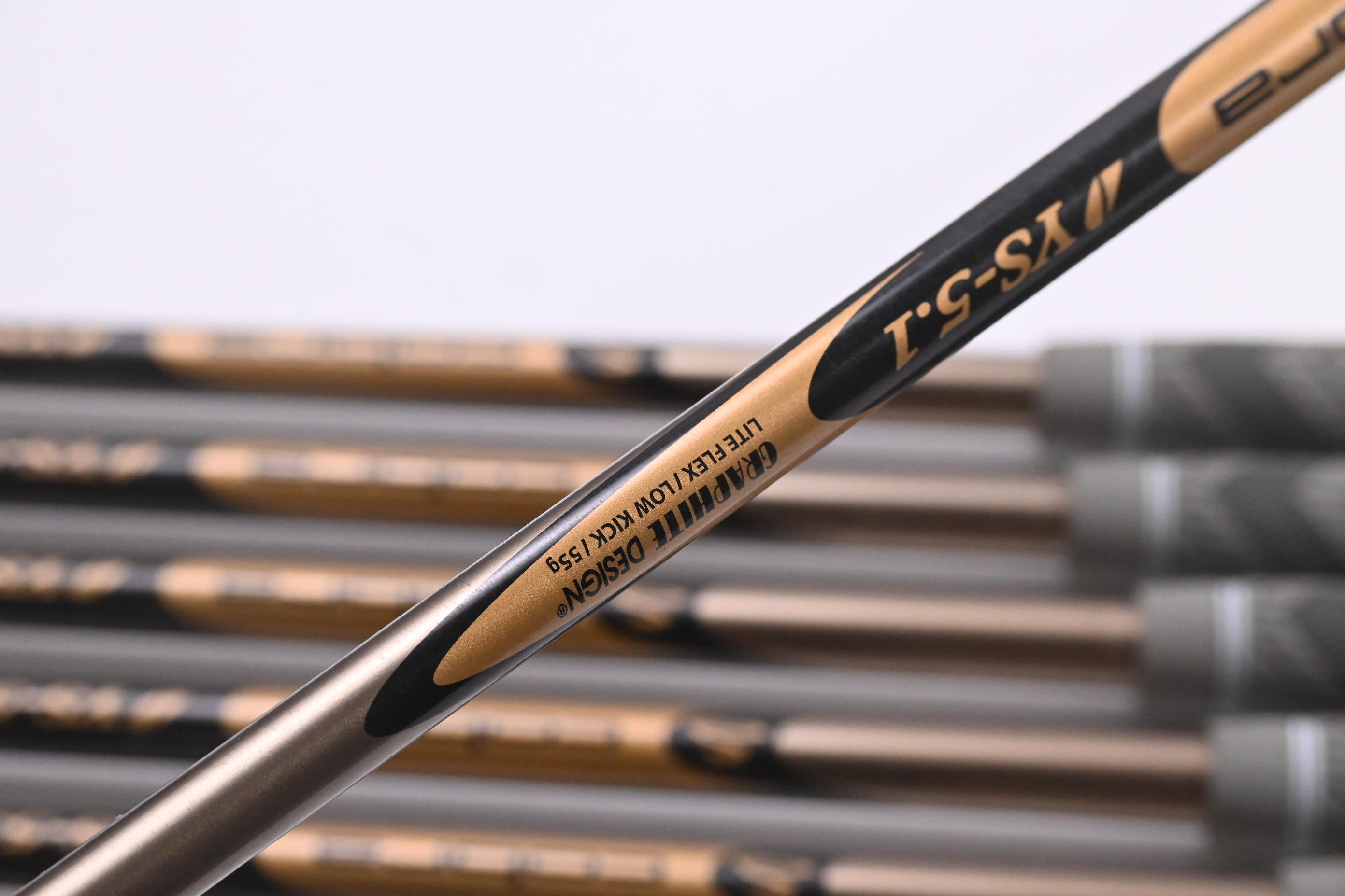 Cobra 3400 I/XH Irons / 5-PW+SW / Lite Flex Graphite Design YS-5.1 55 Shafts