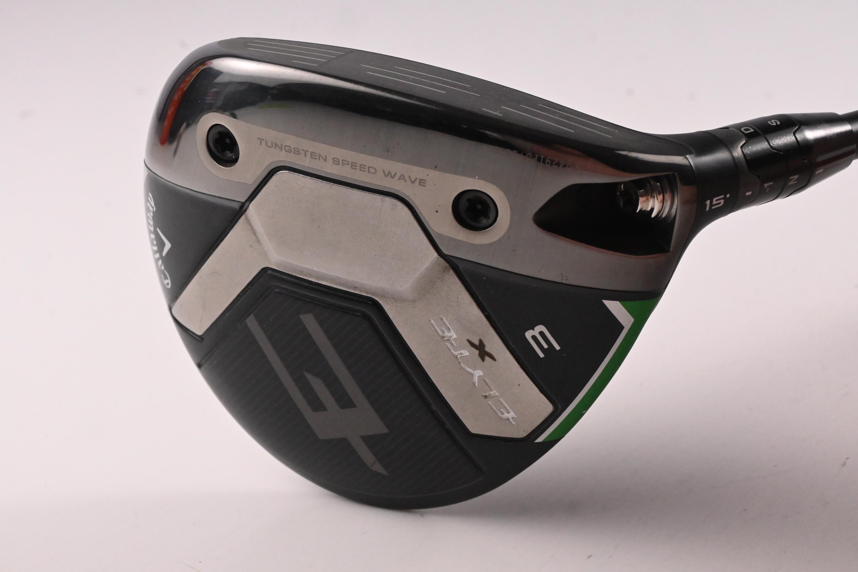 Callaway Elyte X #3 Wood / 15 Degree / Stiff Flex Callaway Athlemax 50 Shaft