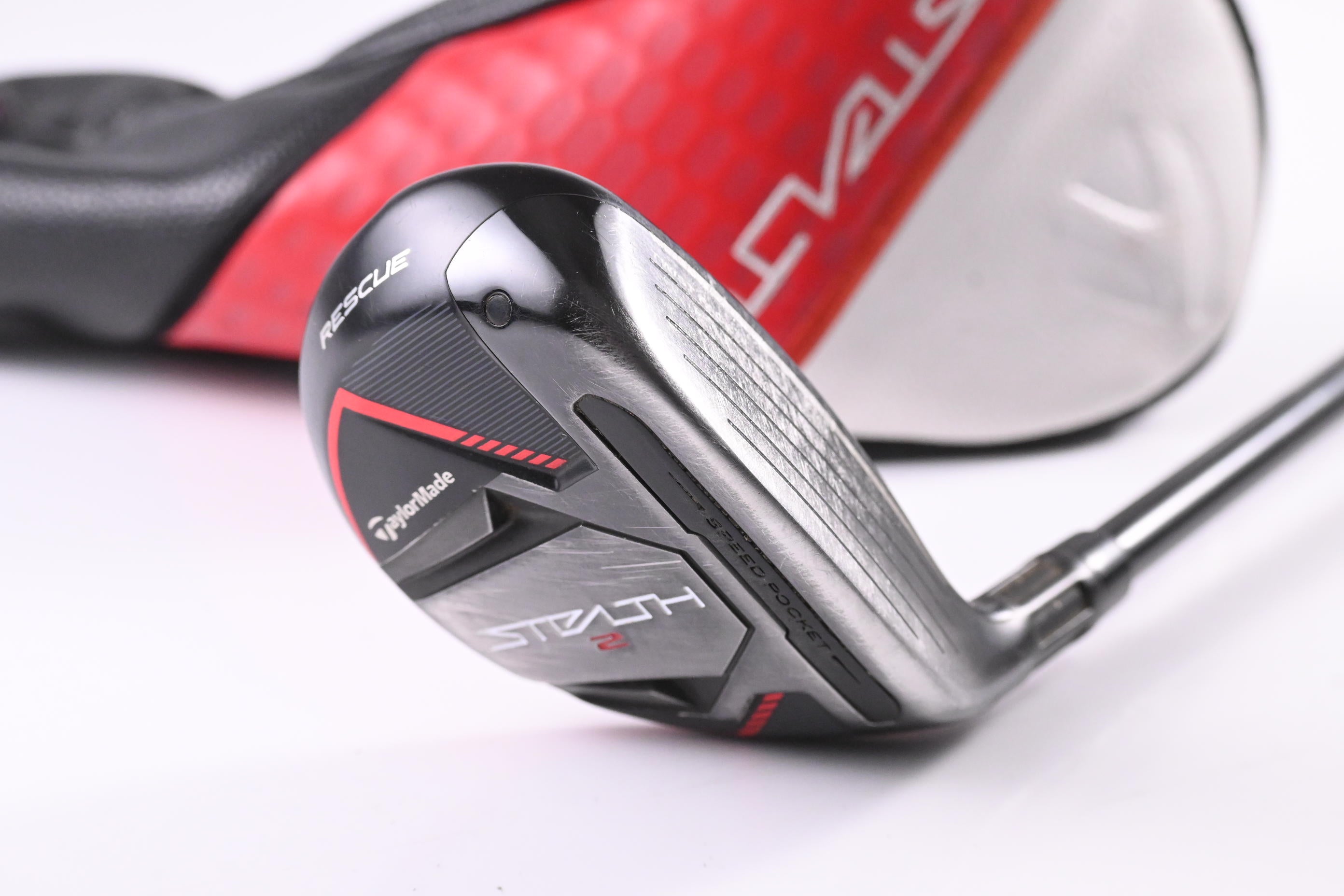 Taylormade Stealth 2 #3 Hybrid / 19 Degree / Stiff Flex Ventus TR Red 7 Shaft