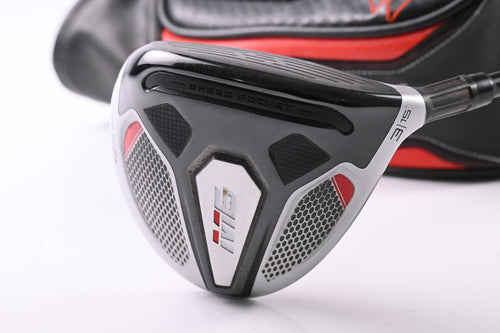 Taylormade M6 #3 Wood / 15 Degree / Regular Flex Fujikura Atmos Orange 5 Shaft
