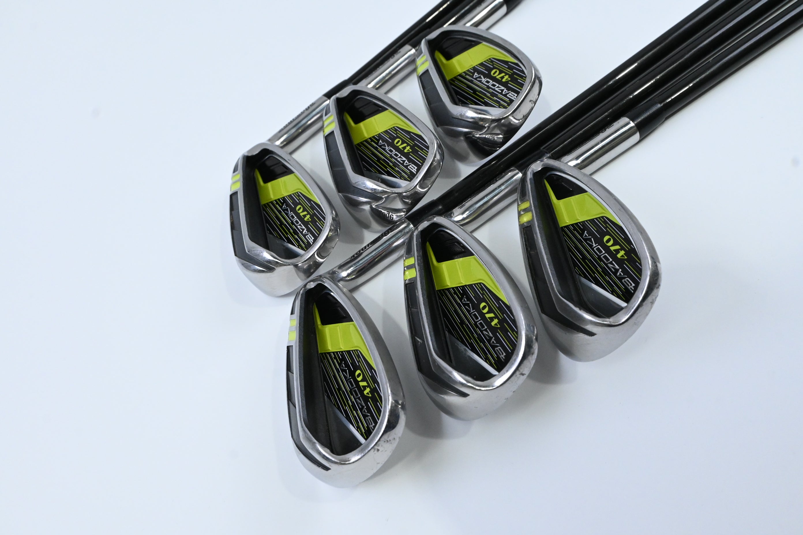 Tour Edge Bazooka 470 Irons / 6-PW+SW / Senior Flex Bazooka 470 Shafts