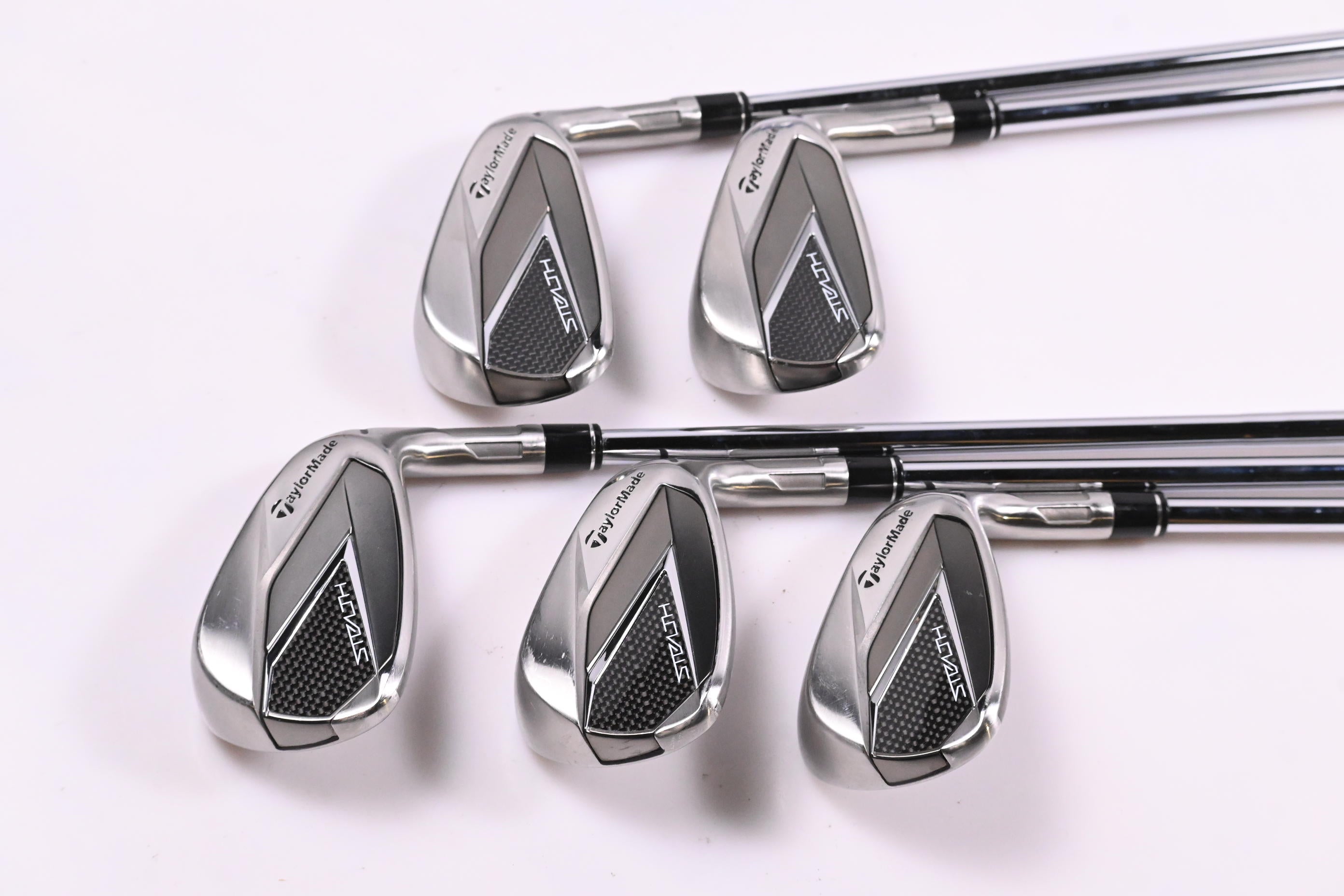 Taylormade Stealth Irons / 6-PW / Stiff Flex KBS MAX MT 85 Shafts