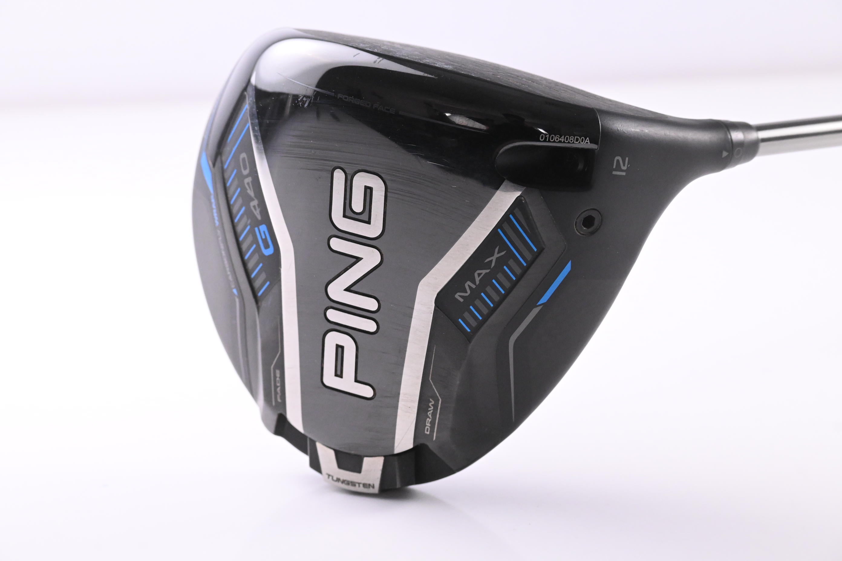 Ping G440 Max Driver / 12 Degree / Stiff Flex Ping Tour 65 Shaft