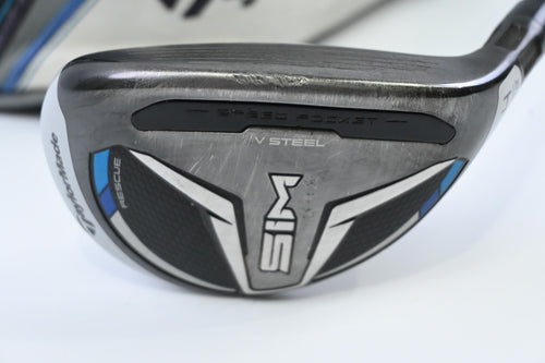 Taylormade SIM Max #4 Hybrid / 22 Degree / Stiff Flex Fujikura Ventus Blue 7