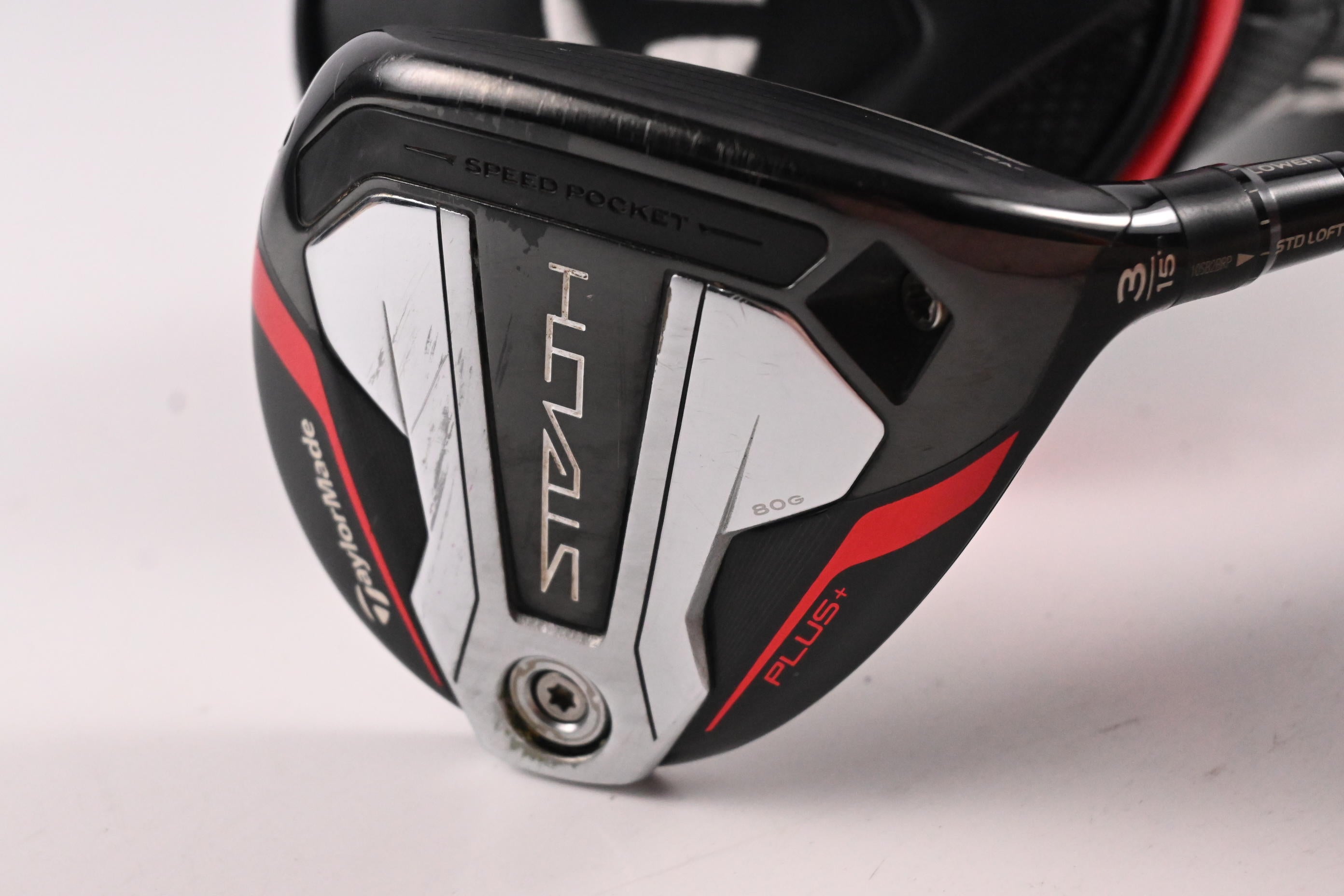 Taylormade Stealth Plus #3 Wood / 15 Degree / X-Flex HZRDUS Smoke RDX Black 80