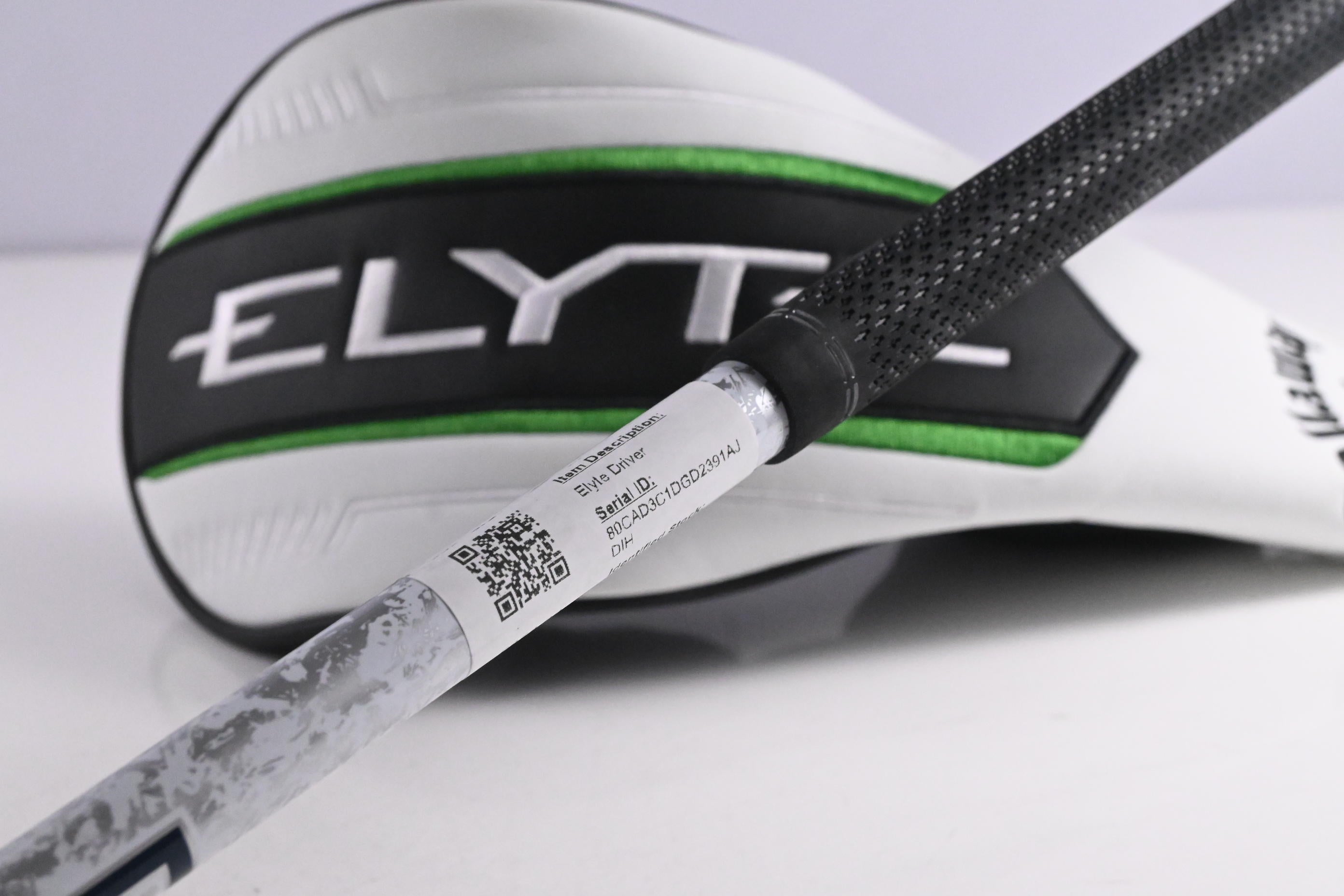 Callaway Elyte Driver / 9 Degree / Stiff Flex Denali Charcoal 50 Shaft