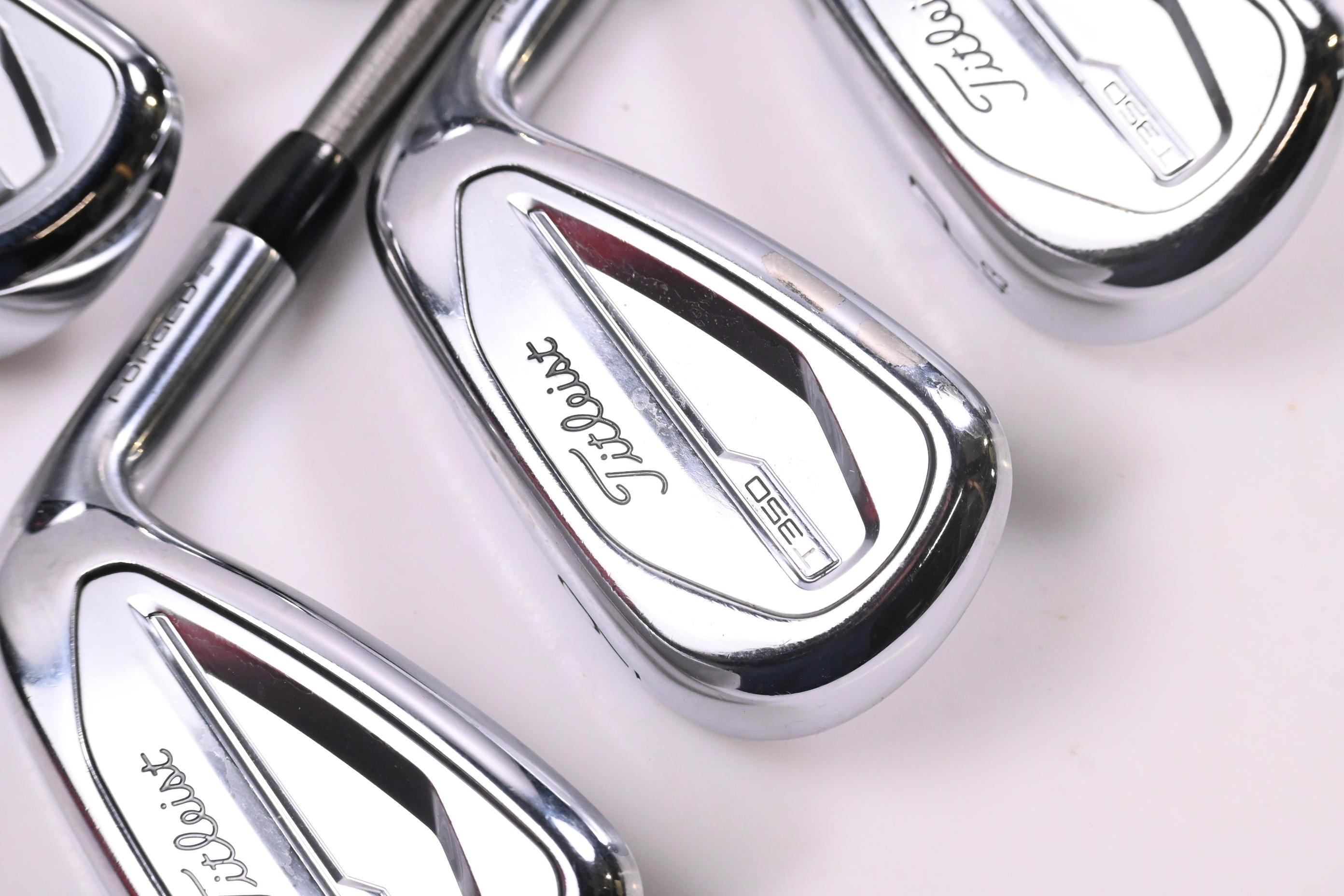 Titleist T350 2023 Irons / 6-PW / Regular Flex Aerotech Steelfiber 80 Shafts