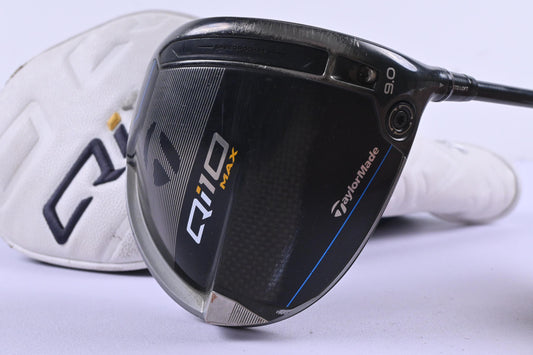 Taylormade Qi10 Max Driver / 9 Degree / Senior Flex Fujikura Ventus TR Blue 5
