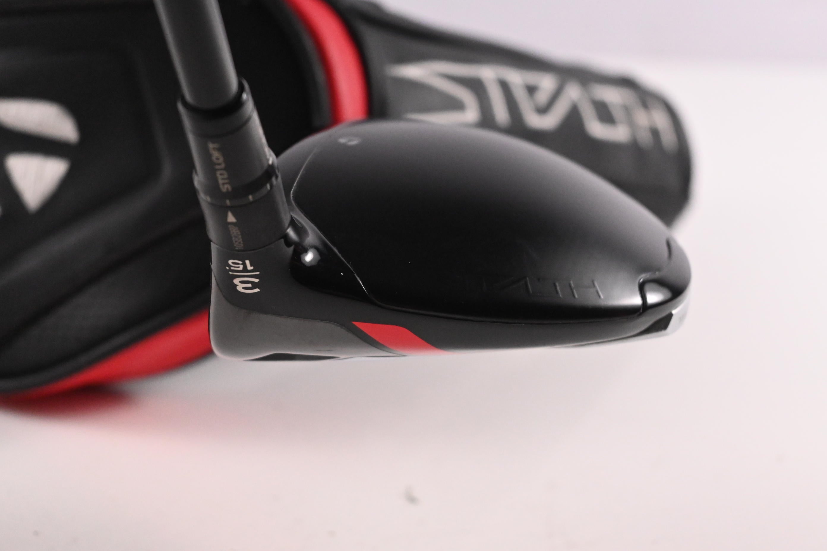 Taylormade Stealth Plus #3 Wood / 15 Degree / X-Flex HZRDUS Smoke RDX Black 80