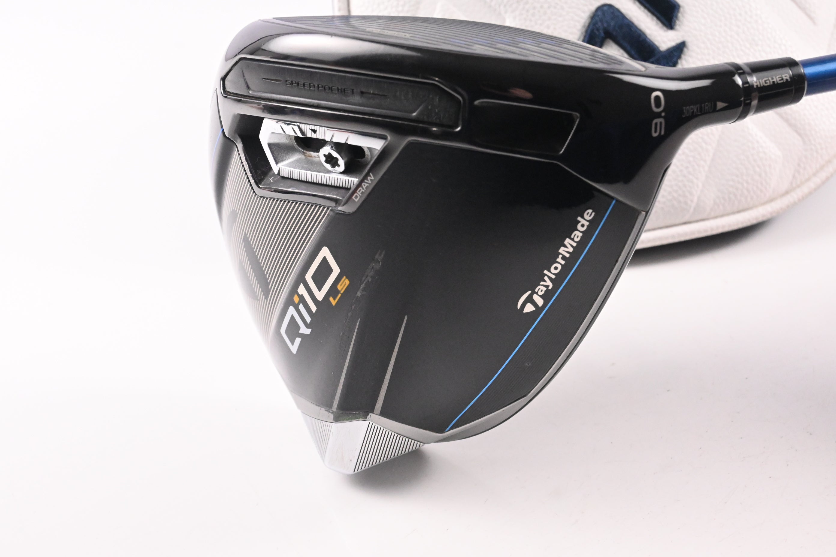Taylormade Qi10 LS Driver / 9 Degree / Stiff Flex Evenflow Riptide CB 60 Shaft