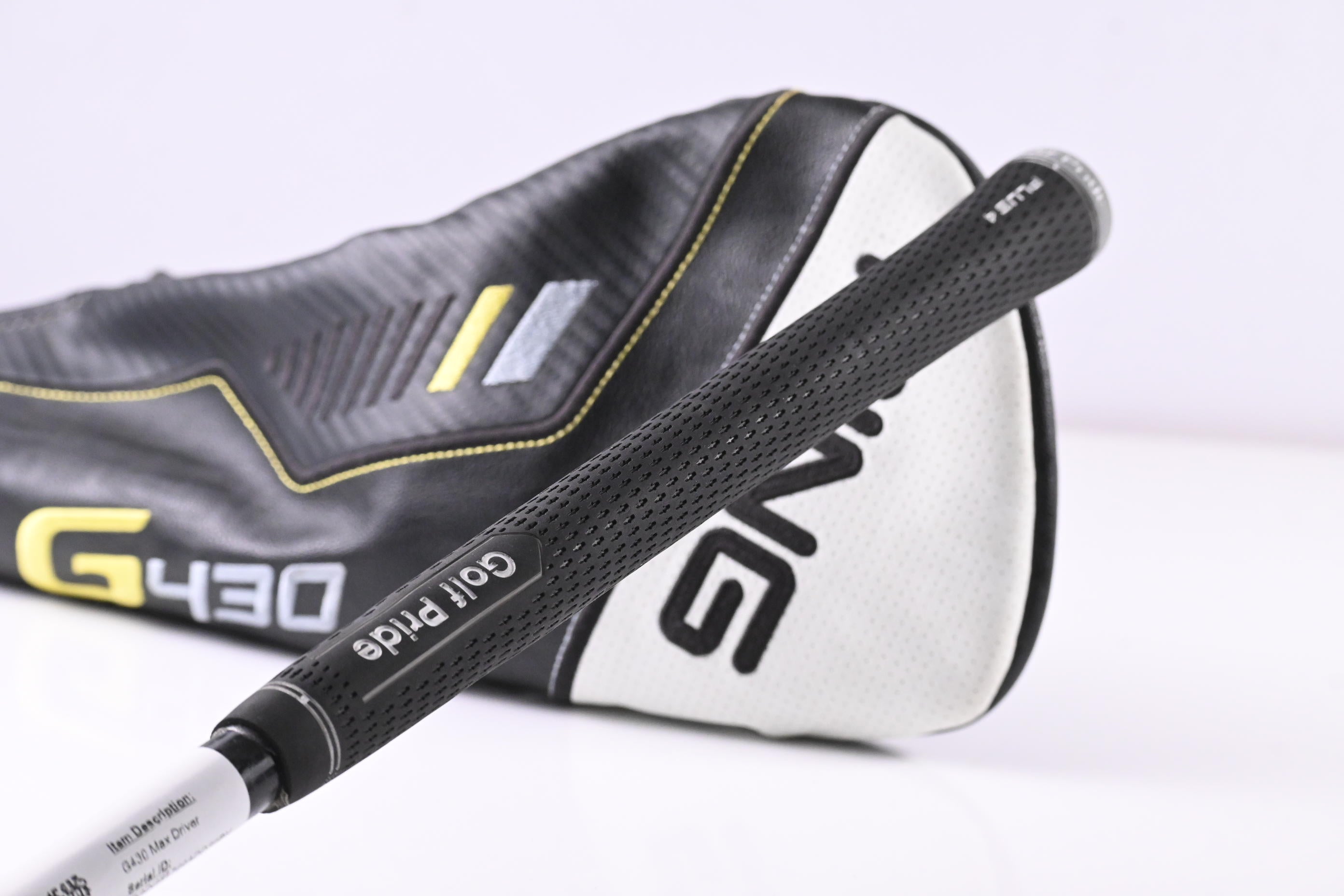 Ping G430 Max Driver / 10.5 Degree / Stiff Flex Ping Alta CB Black 55 Shaft