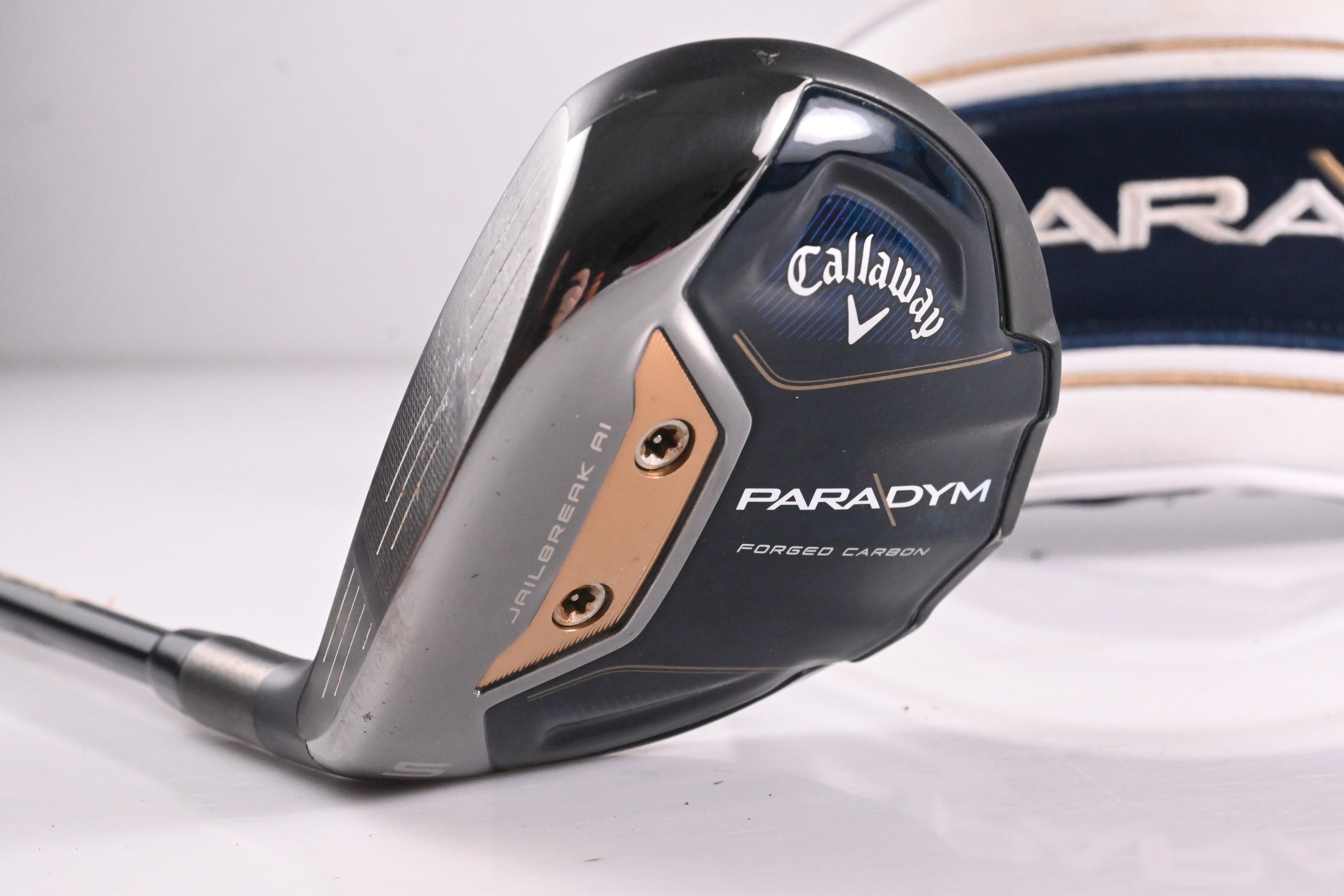 Left Hand Callaway Paradym #5 Wood / 18 Degree / Regular Flex HZRDUS Smoke Red 60