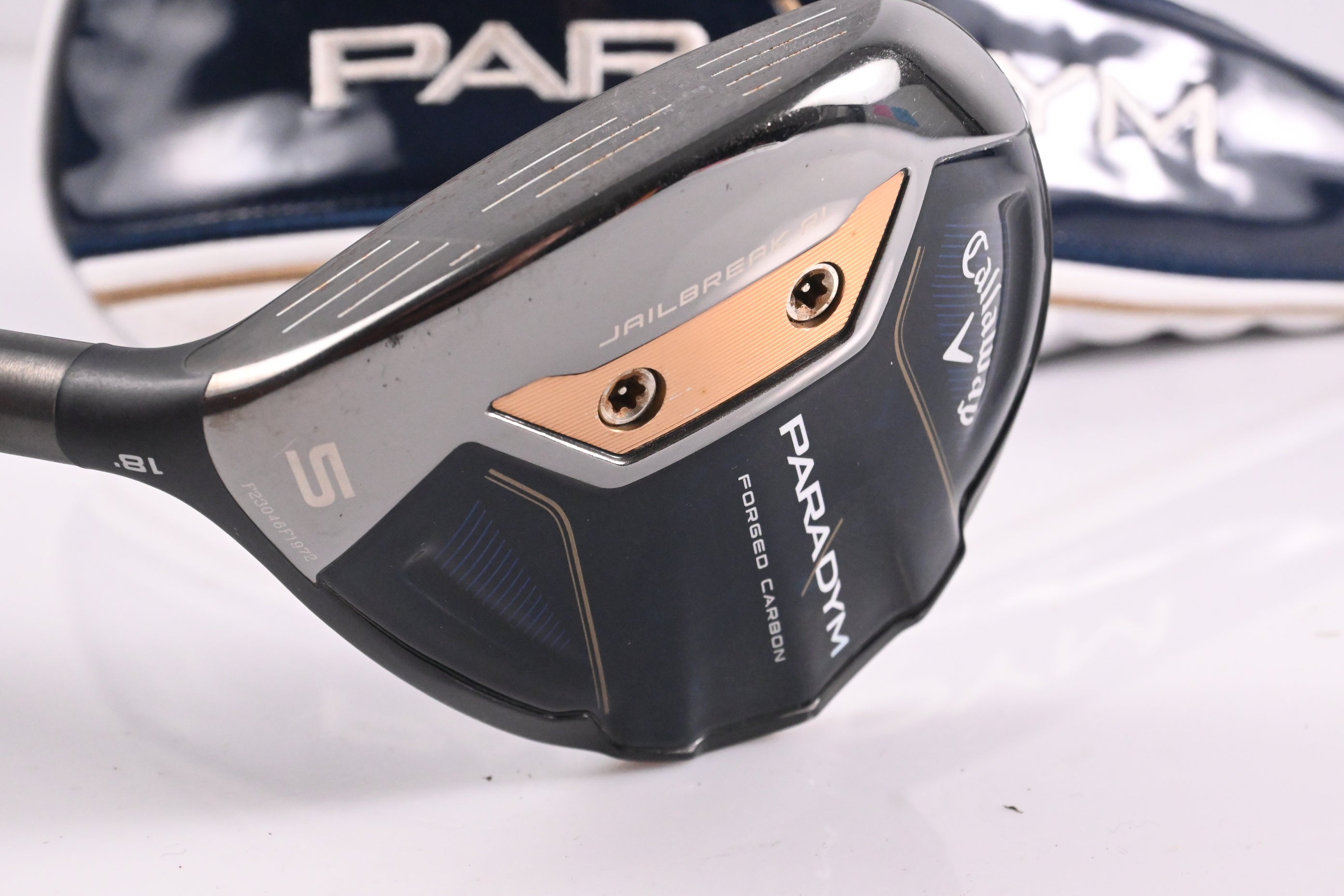 Left Hand Callaway Paradym #5 Wood / 18 Degree / Regular Flex HZRDUS Smoke Red 60