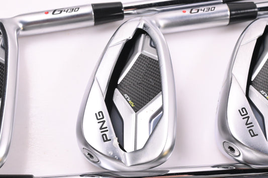Ping G430 Irons / 7-PW+45°+50°+54° / Red Dot / Regular Flex Ping AWT 2.0 Shafts
