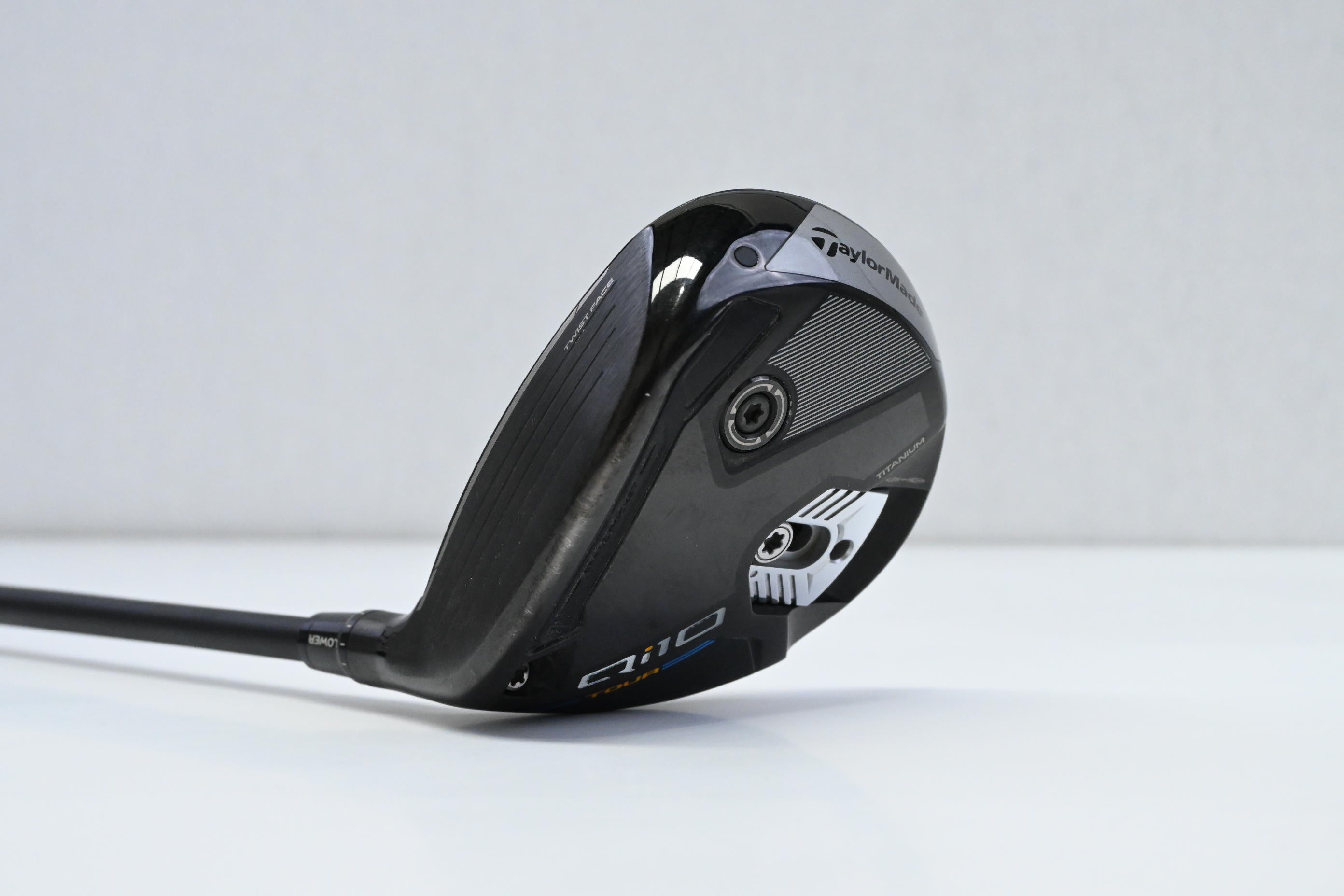 Left Hand Taylormade Qi10 Tour #3 Wood / 15 Degree / Stiff Flex Tensei AV Blue