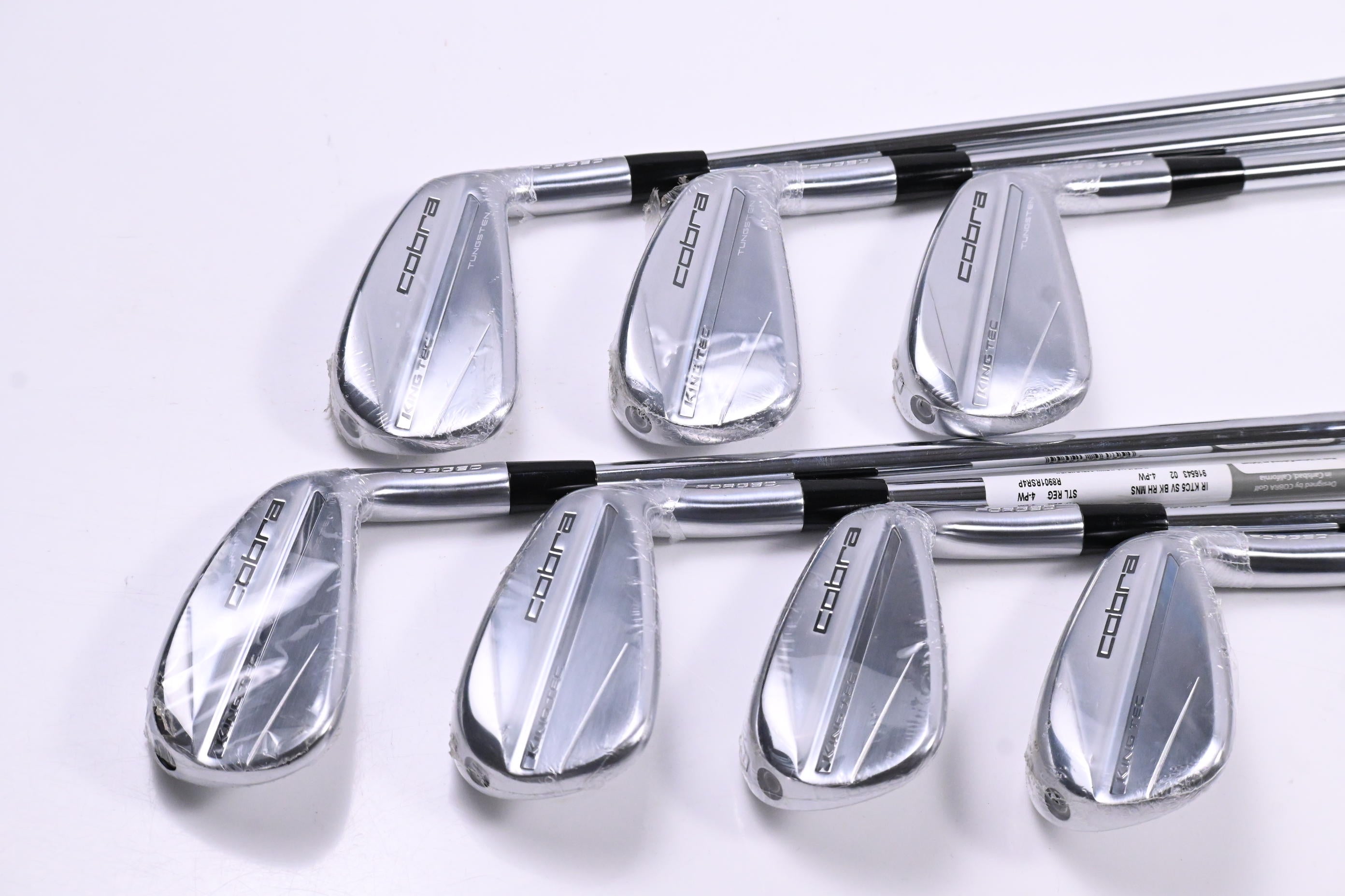 Cobra King Tec 2025 Irons / 4-PW / Regular Flex KBS $-Taper Lite Shafts