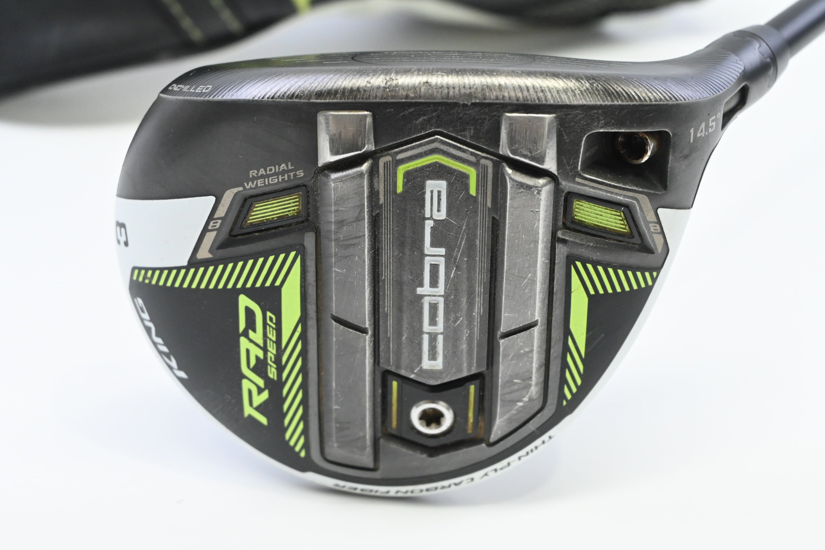 Cobra King Radspeed #3 Wood / 15 Degree / Regular Flex Fujikura Motore X F3 6
