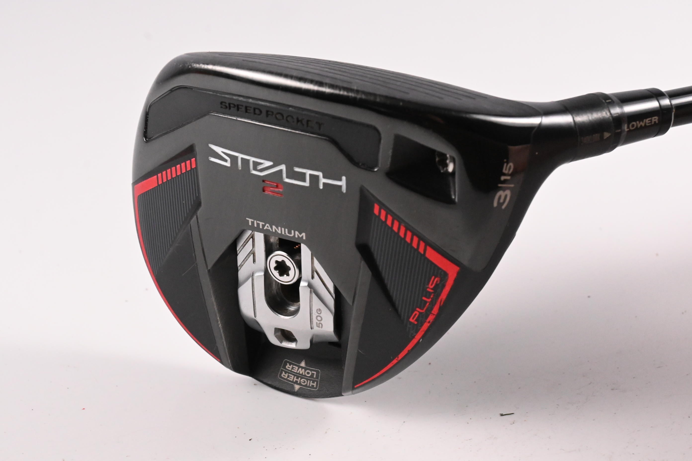 Taylormade Stealth 2 Plus #3 Wood / 15 Degree / X-Flex HZRDUS Smoke RDX Red 60